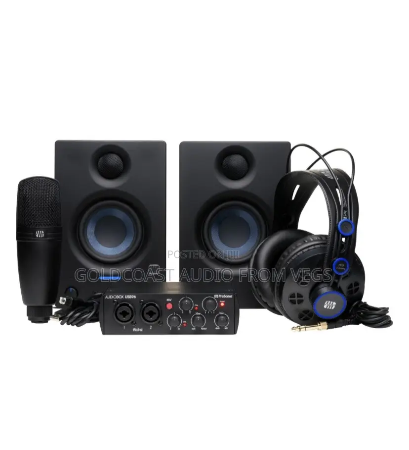Presonus Audiobox Usb 96 Complete Hardware/Software Recording Bundle