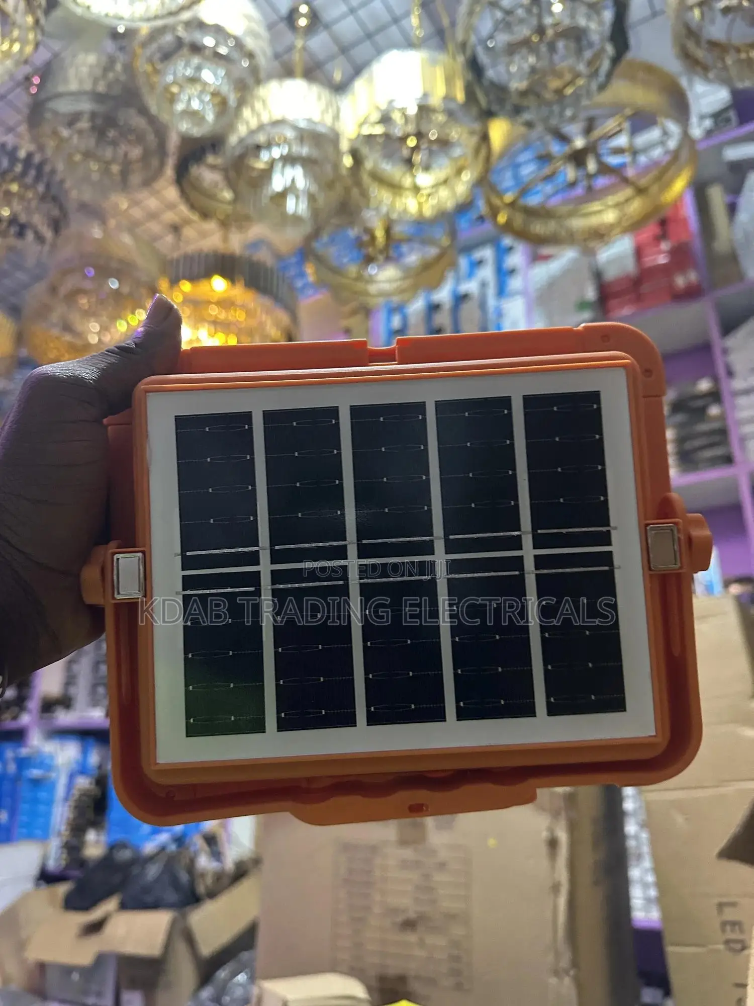 Solar Floodlight ( Emergency Rgb Floodlight)