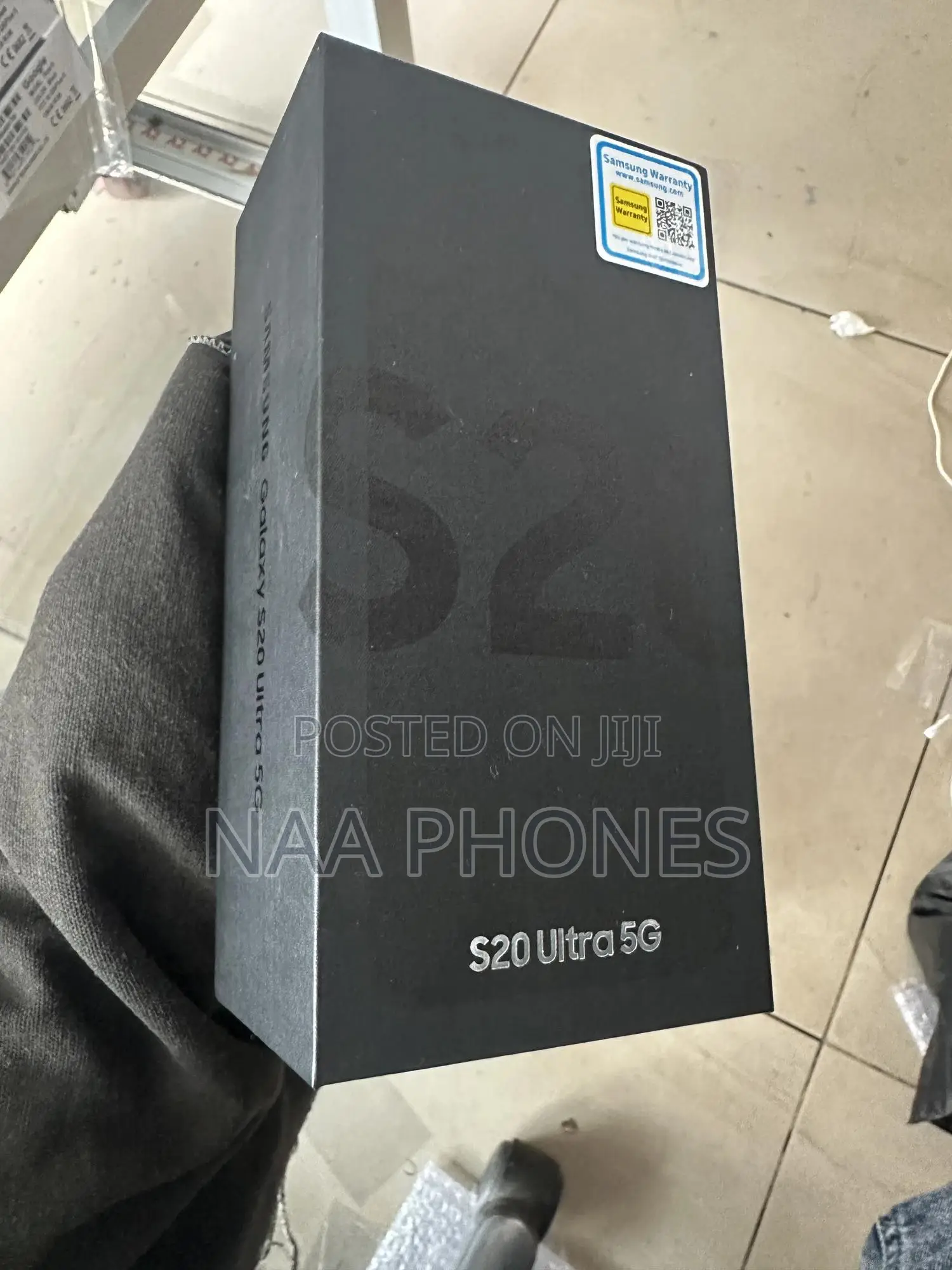 New Samsung Galaxy S20 Ultra 5G 256 GB Black