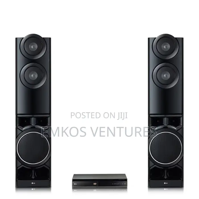 Lg Lhd687bg 1250w 4.2ch Home Theater System, Dual Subwoofer