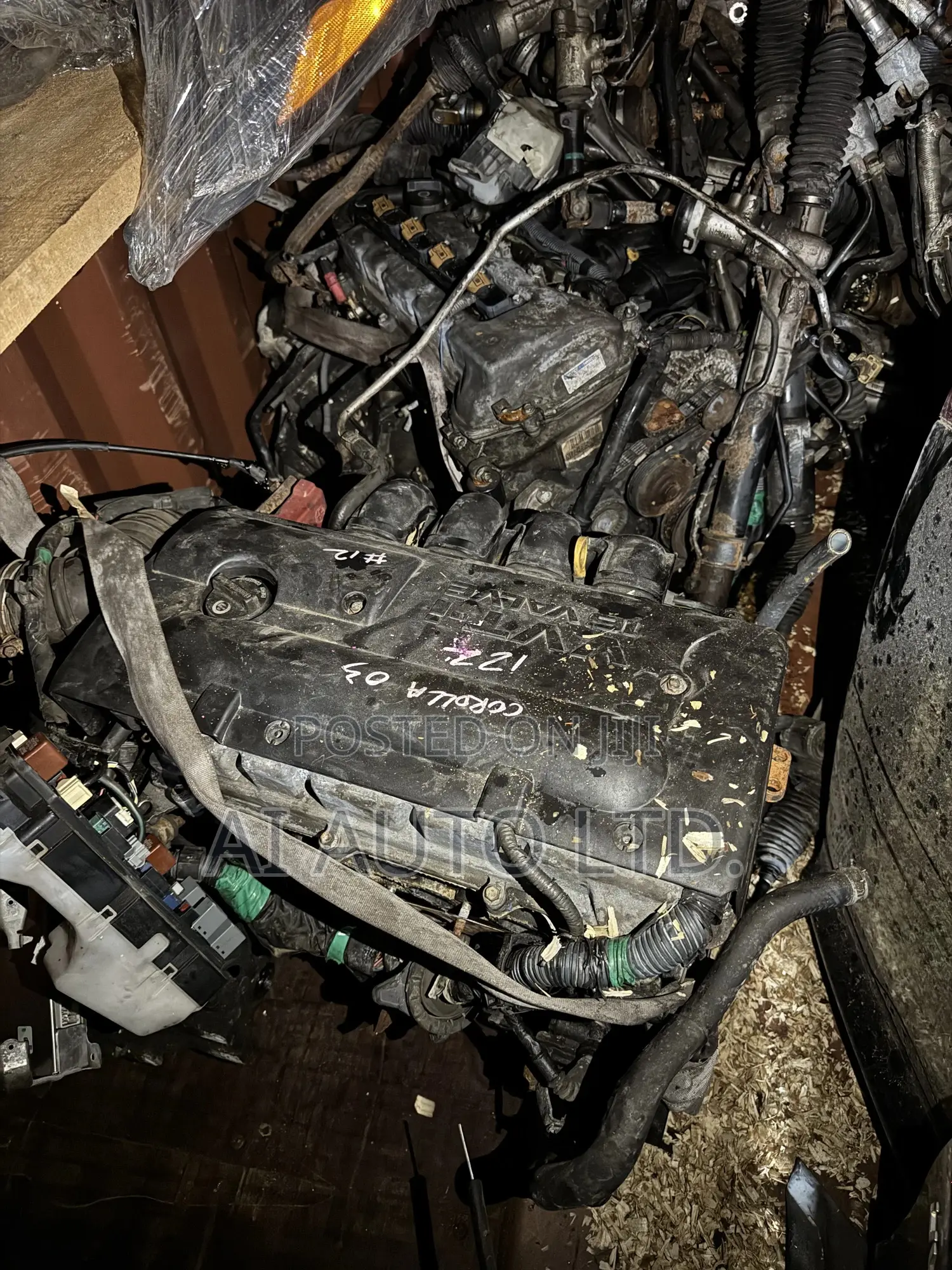 03 - 08 Toyota Corolla 1.8l1zz-Fe Engine and Transmission Complete