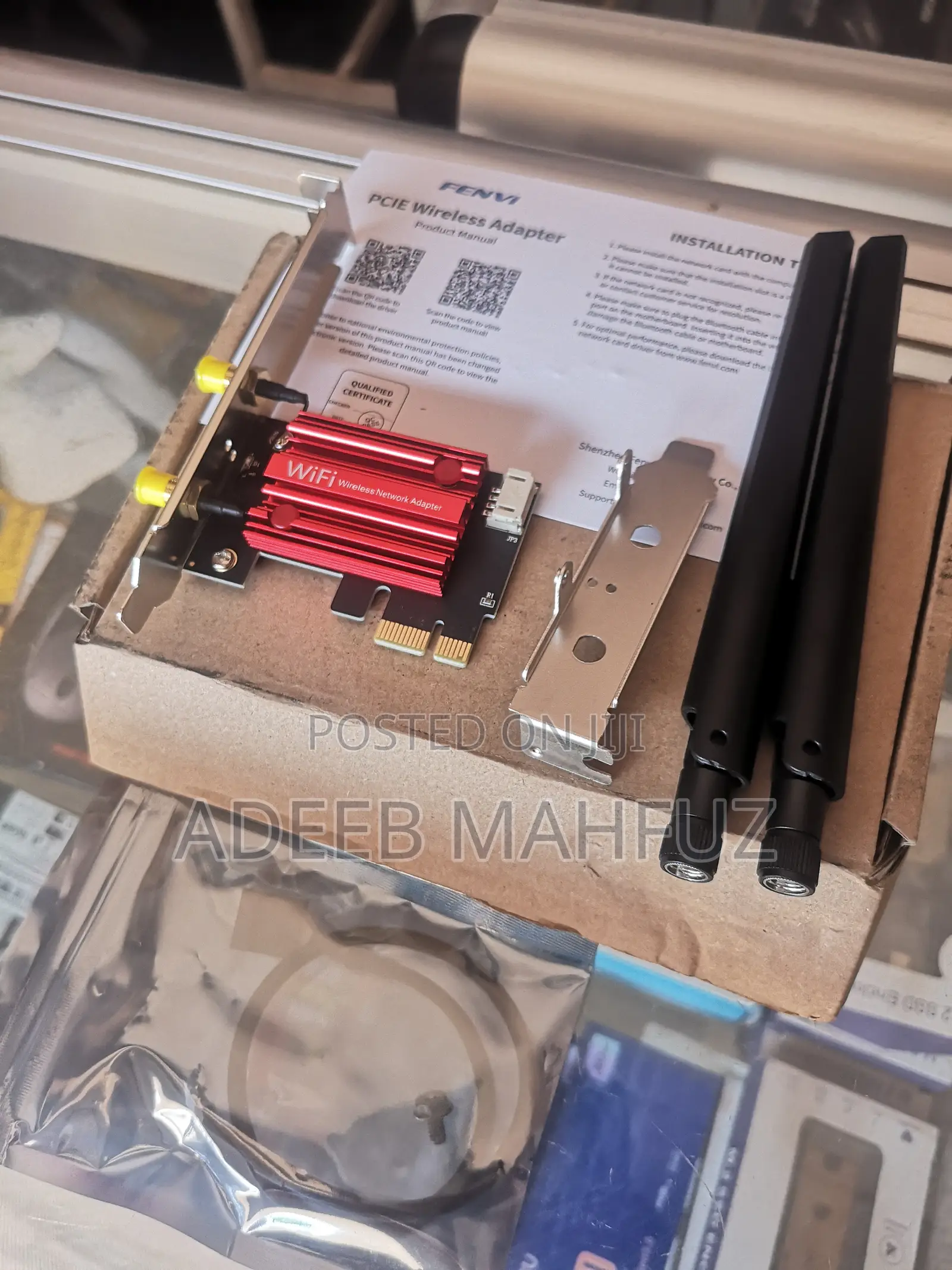 Fenvi Wifi 5 Plus Bluetooth Pcie Adapter