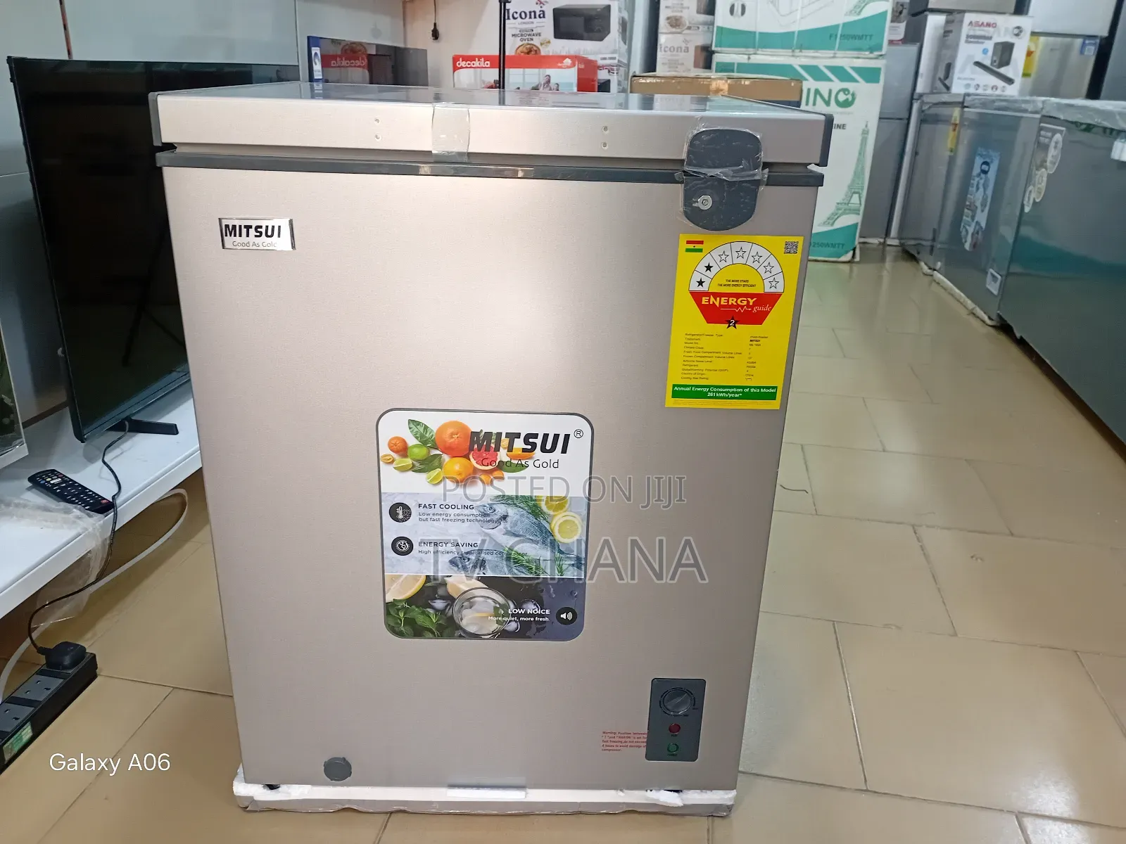 Mitsui 137l Chest Freezer – Clean Finish Quality Build 137l