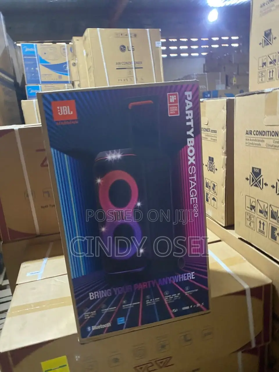 JBL Partyboxstage 320 240watts Bluetooth Tower Speaker