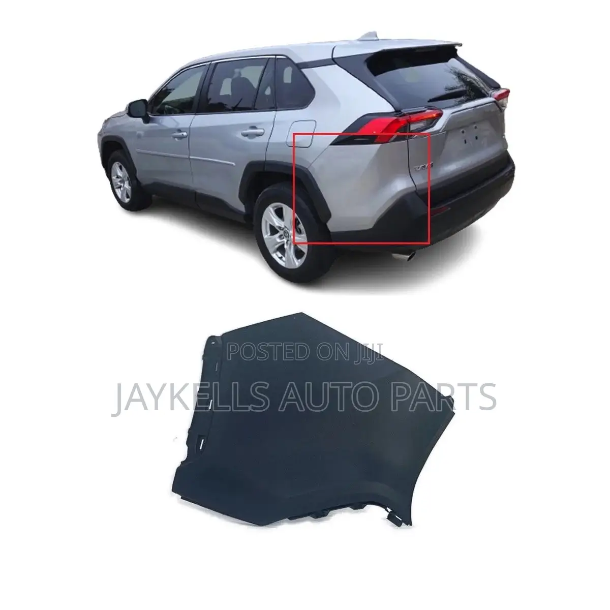 2023-2025 Honda CRV Back Bumper Ends