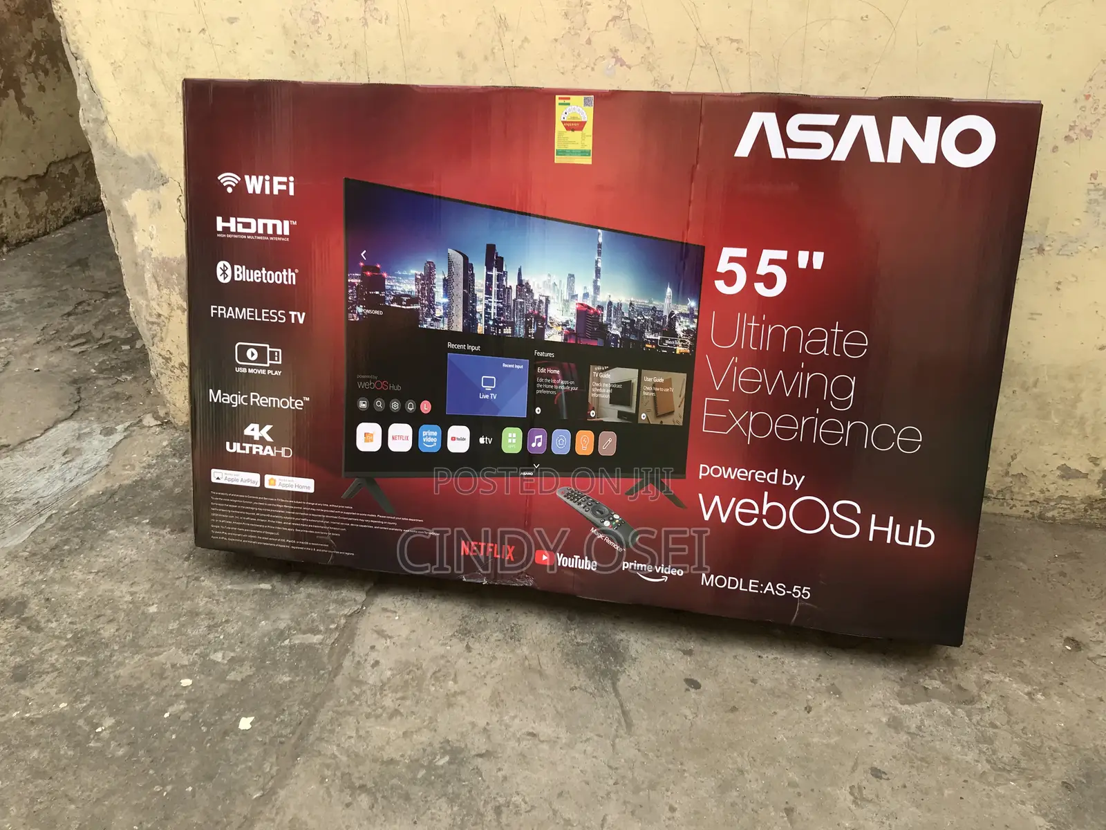 Asano Webos 55” Smart Uhd Tv