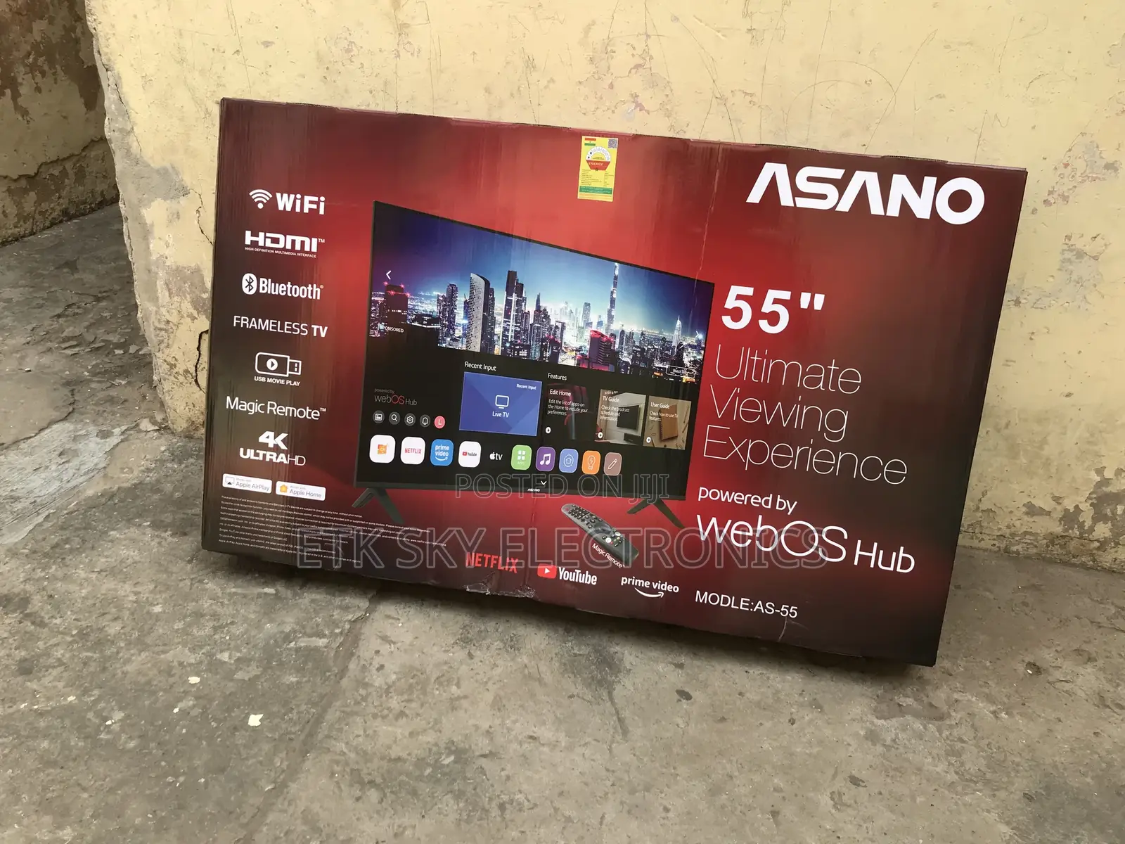 Asano Webos 55” Smart Uhd Tv