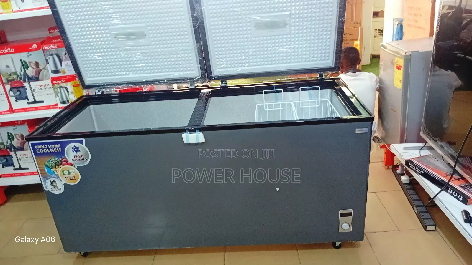 Nasco 525 Litres Chest Freezer With Quiet Cooling