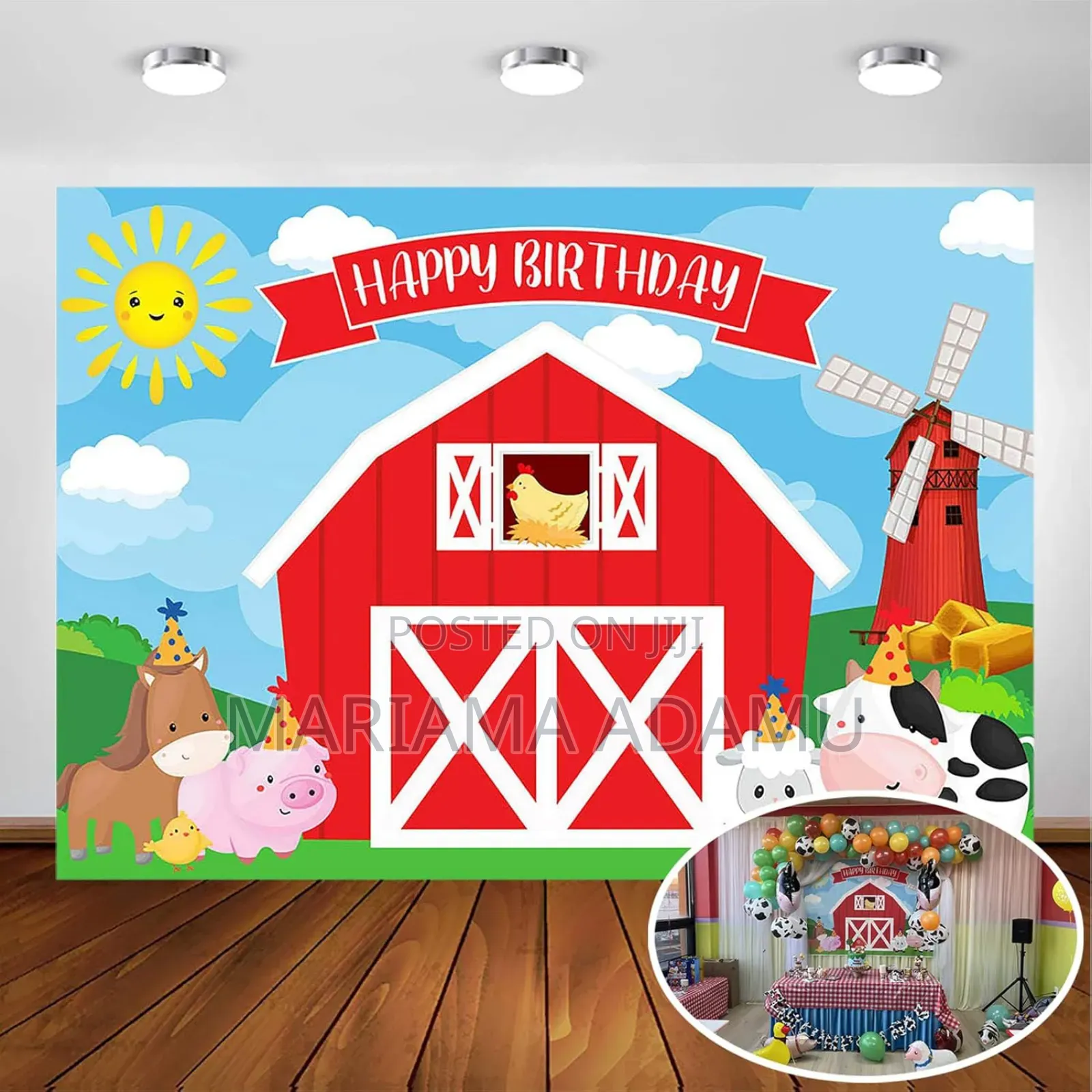 3d Vinyl Vintage Backdrops
