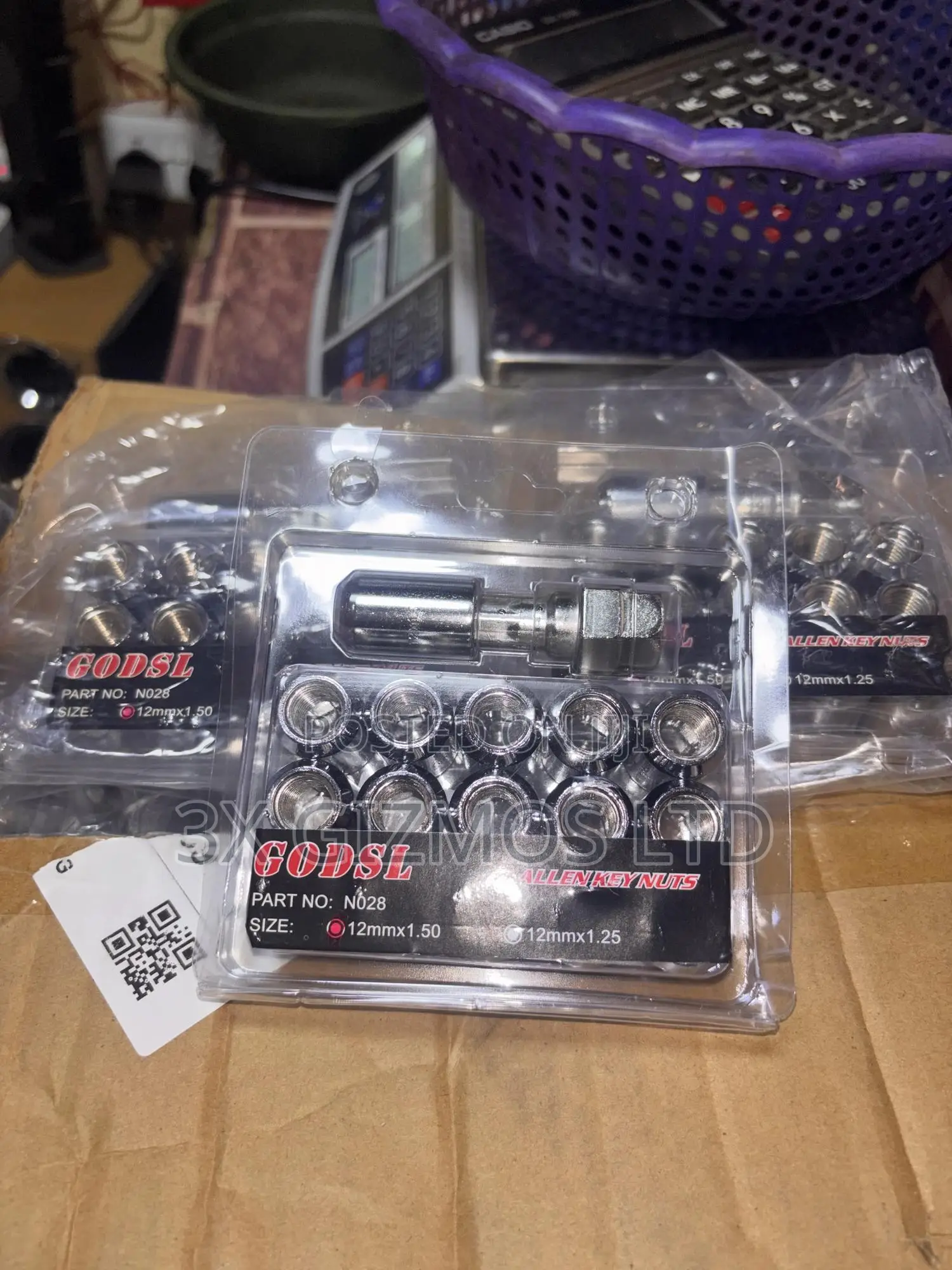 Toyota Allenkey Wheelnut Set