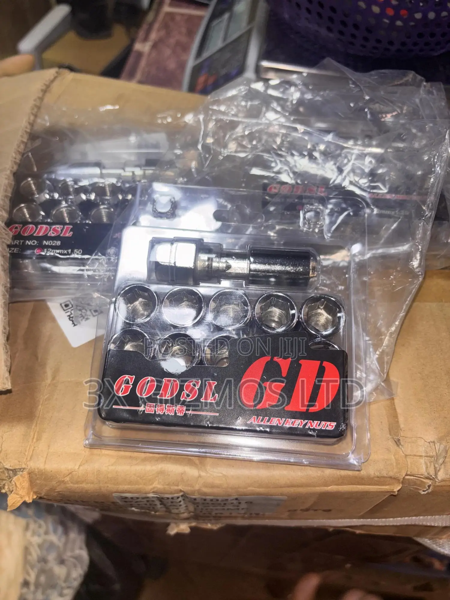 Toyota Allenkey Wheelnut Set