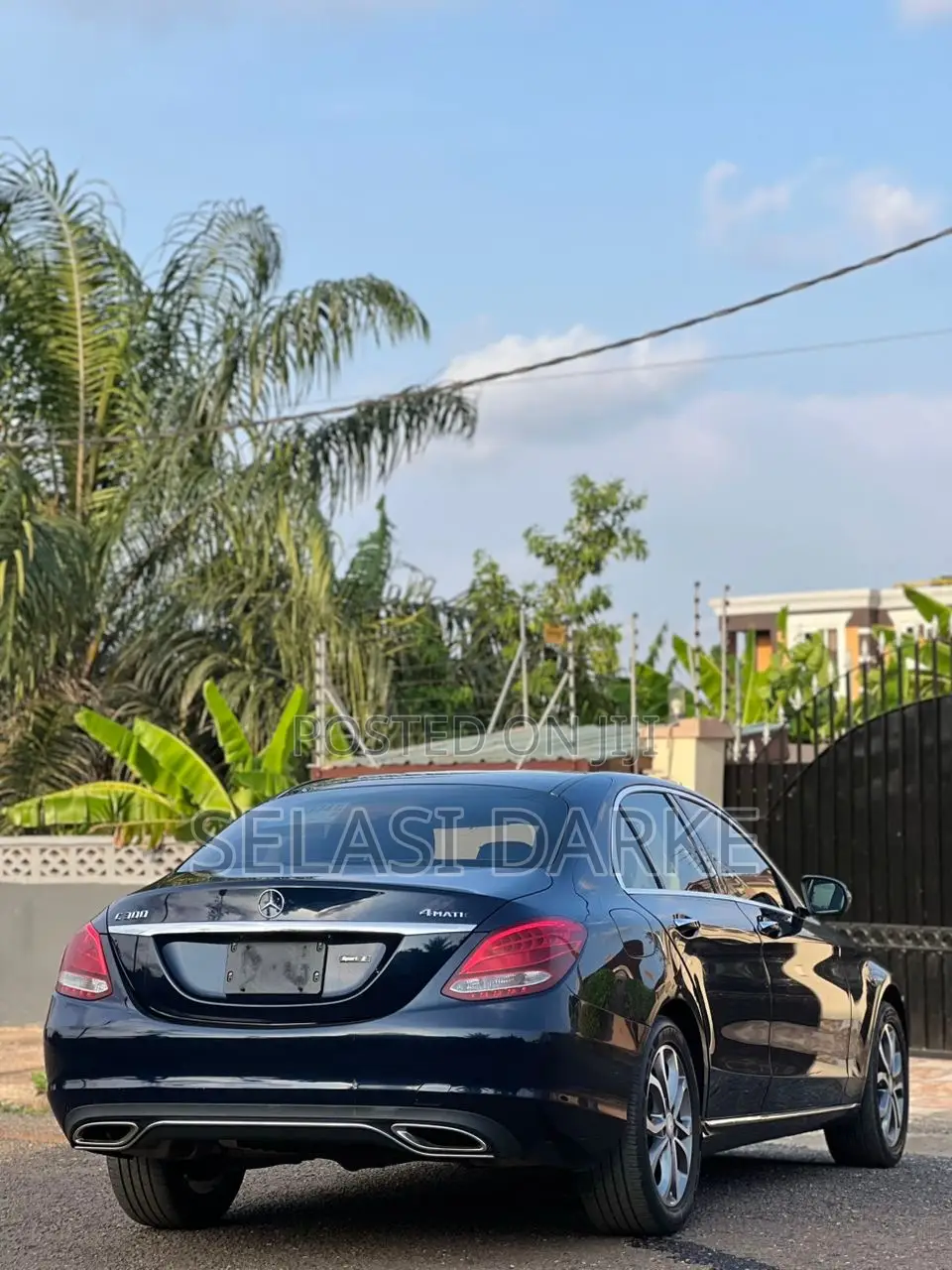 Mercedes-Benz C300 Luxury 4Matic Sedan AWD (2.0L 4cyl 7A) 2016 Blue
