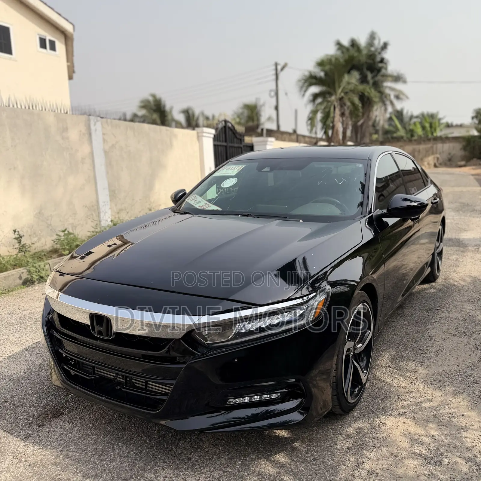 Honda Accord Sport (2.0L 4cyl Turbo 10A) 2019 Black