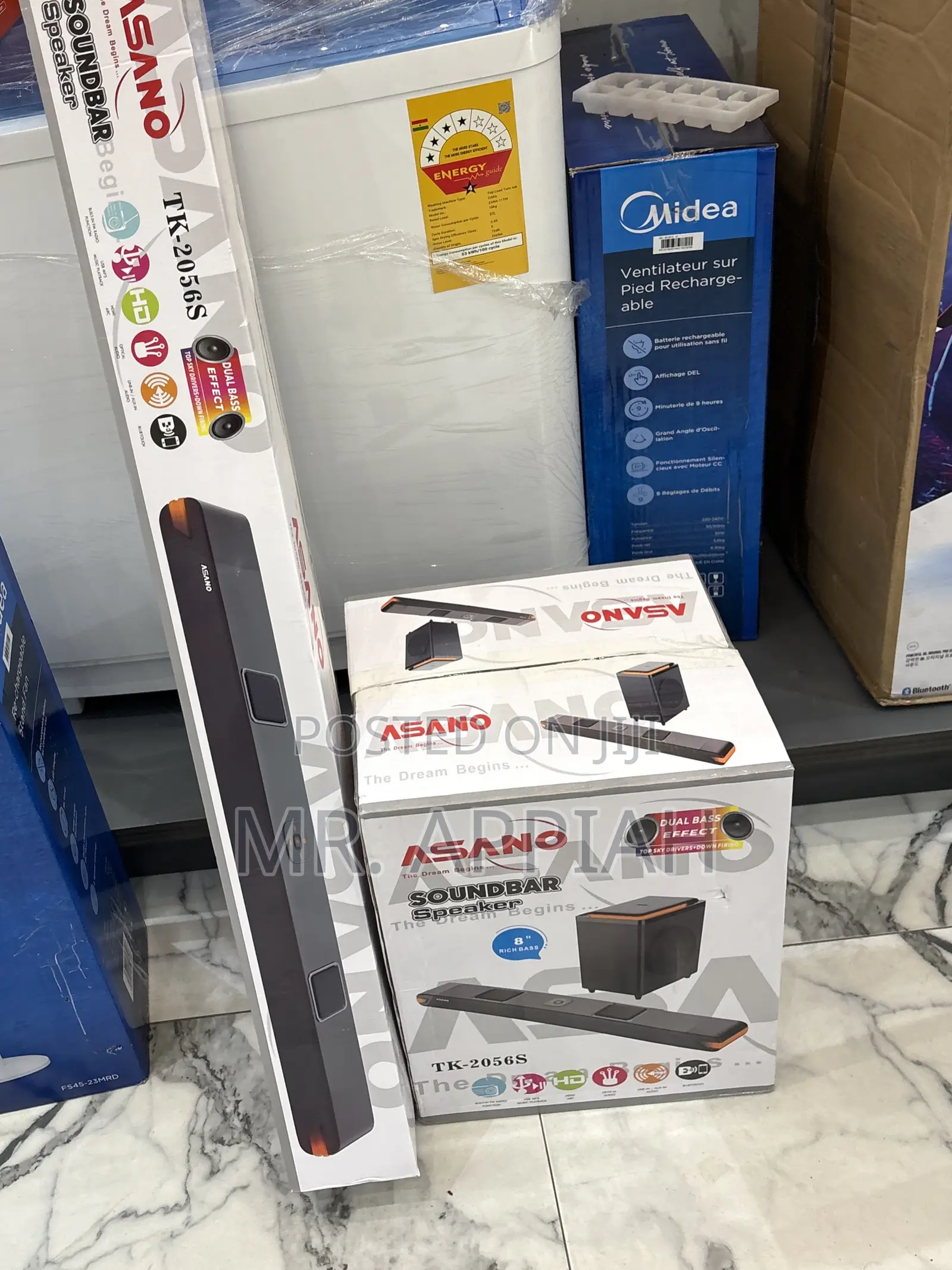 Purchase Authentic Asano 2.1ch Wireless Sound Bar + Subwoofer(Tk-2056)