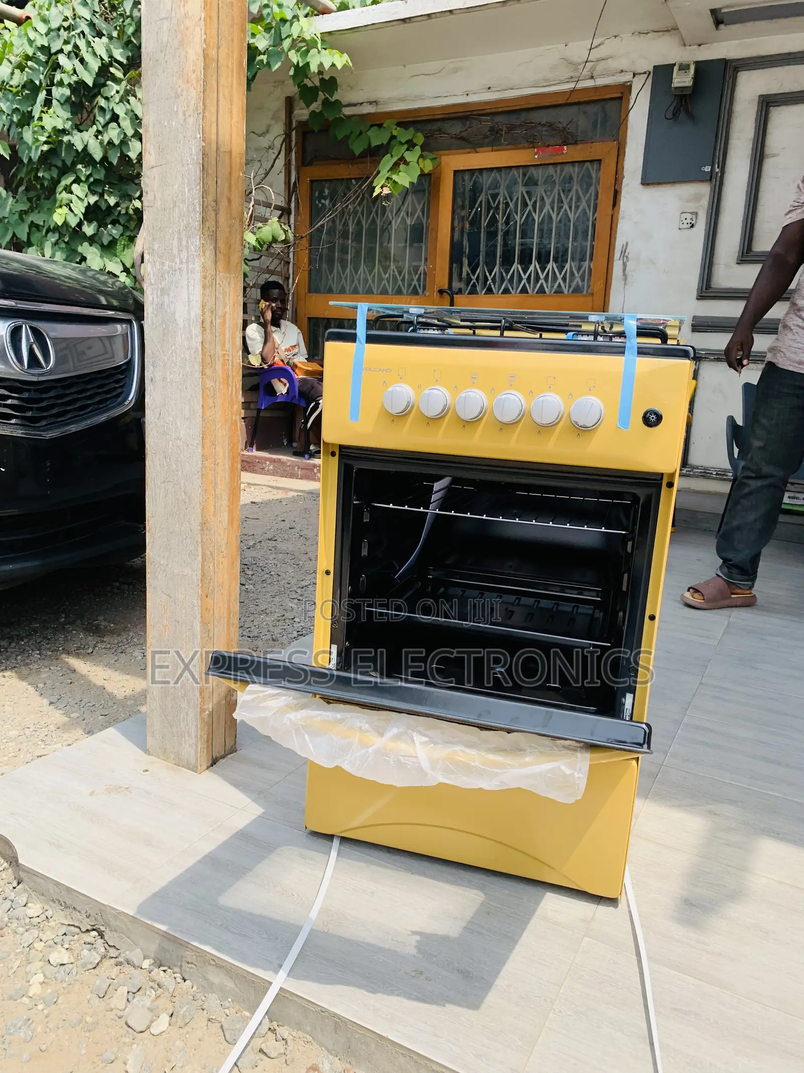 Best Buy for Less Volcano Gas Oven Stove 4burner 50/50