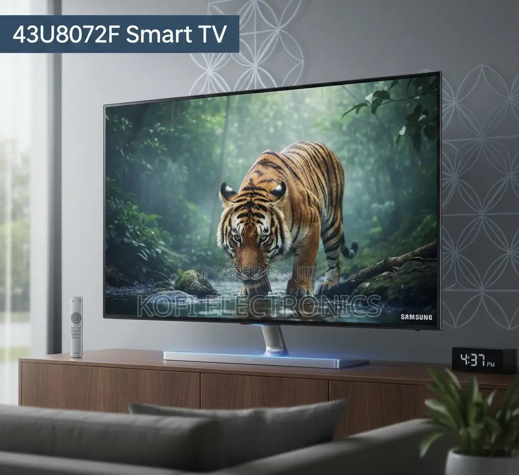 Samsung 43” Smart Display Crisp Visual Experience