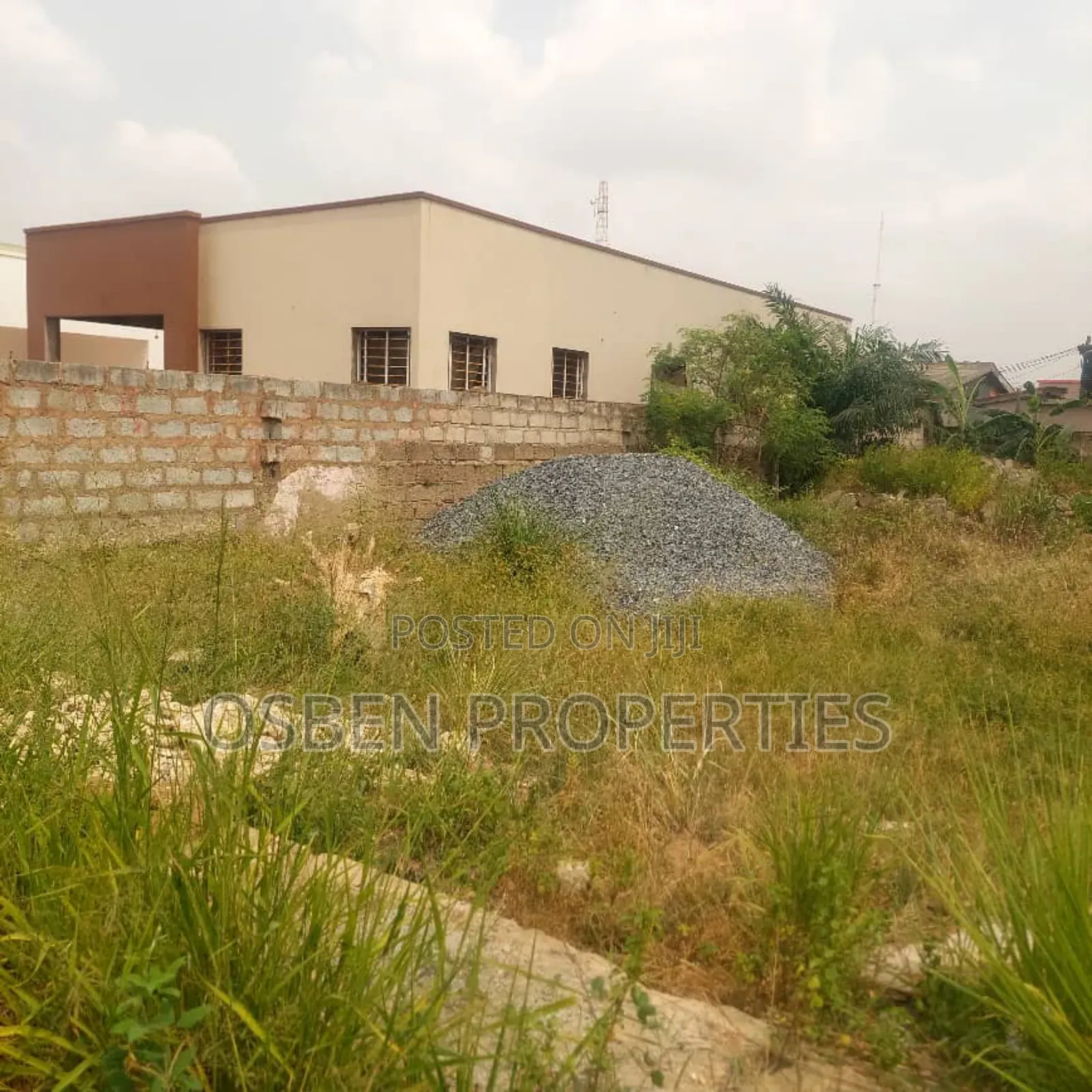 Half Plot of Land With Titled Document for Sale at Spintex