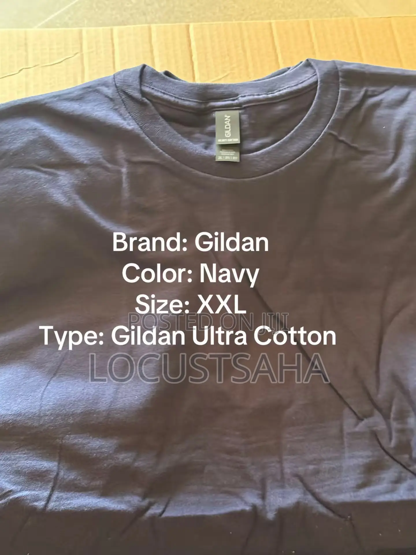 Gildan Ultra Cotton Navy in XXL