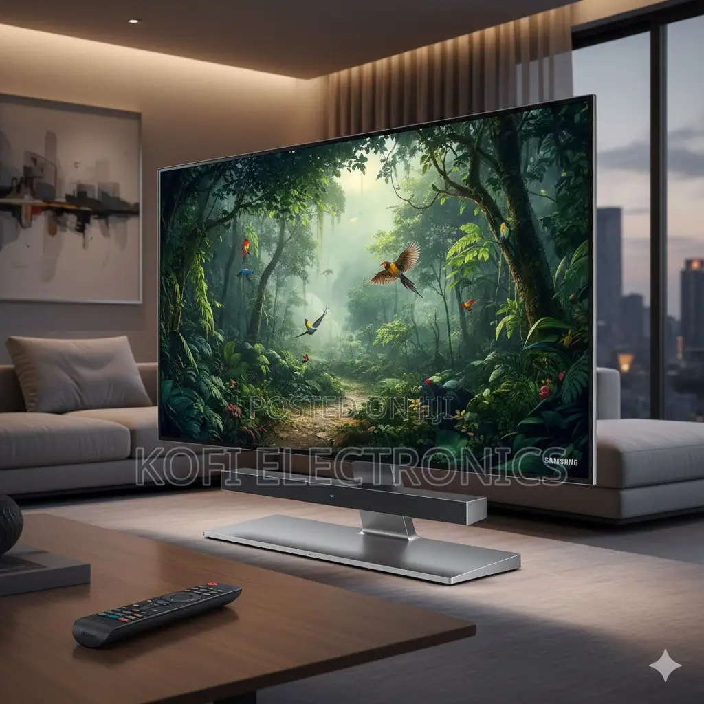 Samsung 50” Smart Tv Modern Home Entertainment