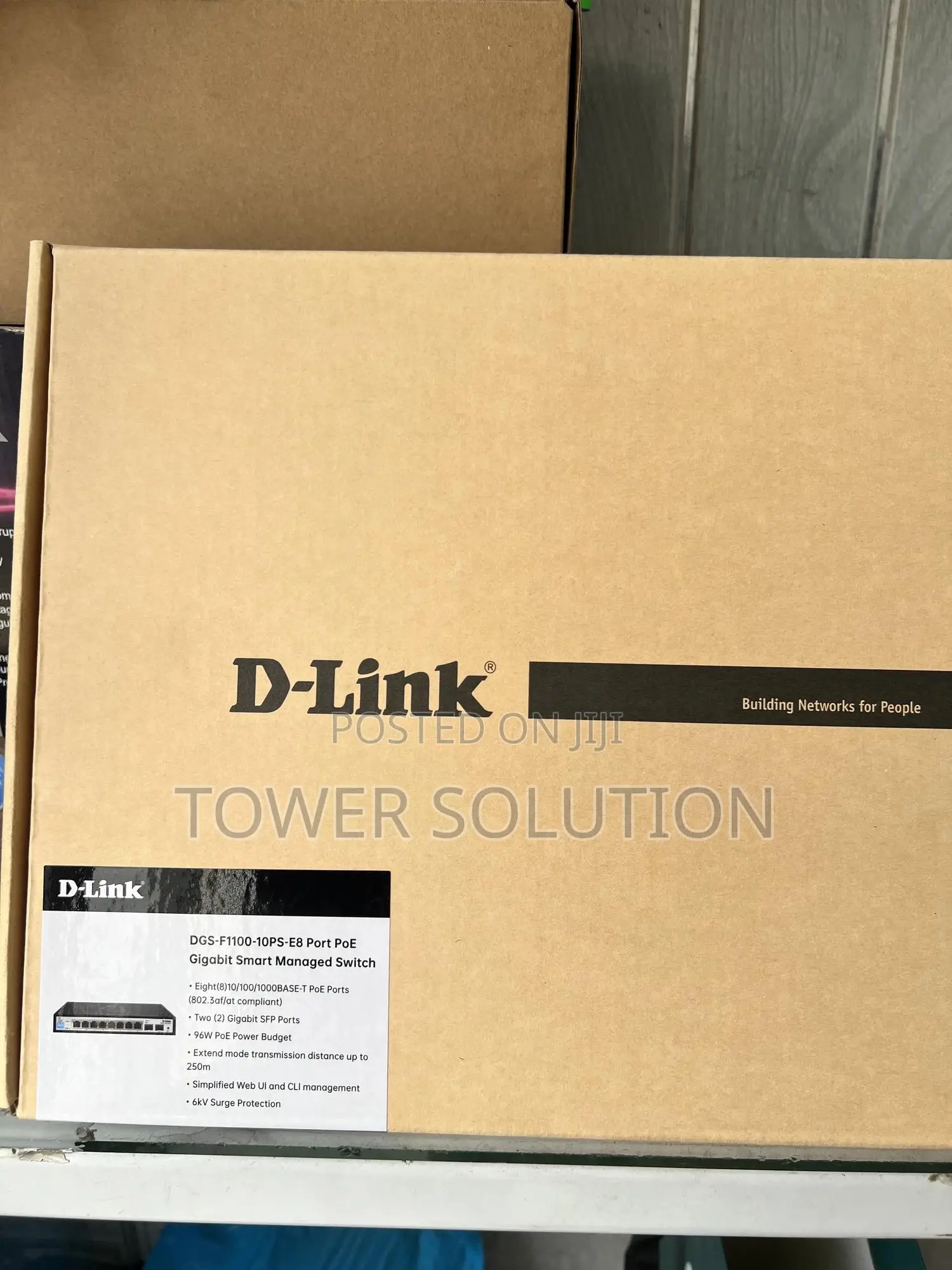 Dlink 8port Poe Gigabit Smart Manage Switch