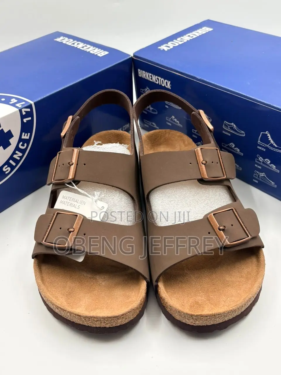Original Birkenstock Sandals in Black and Brown