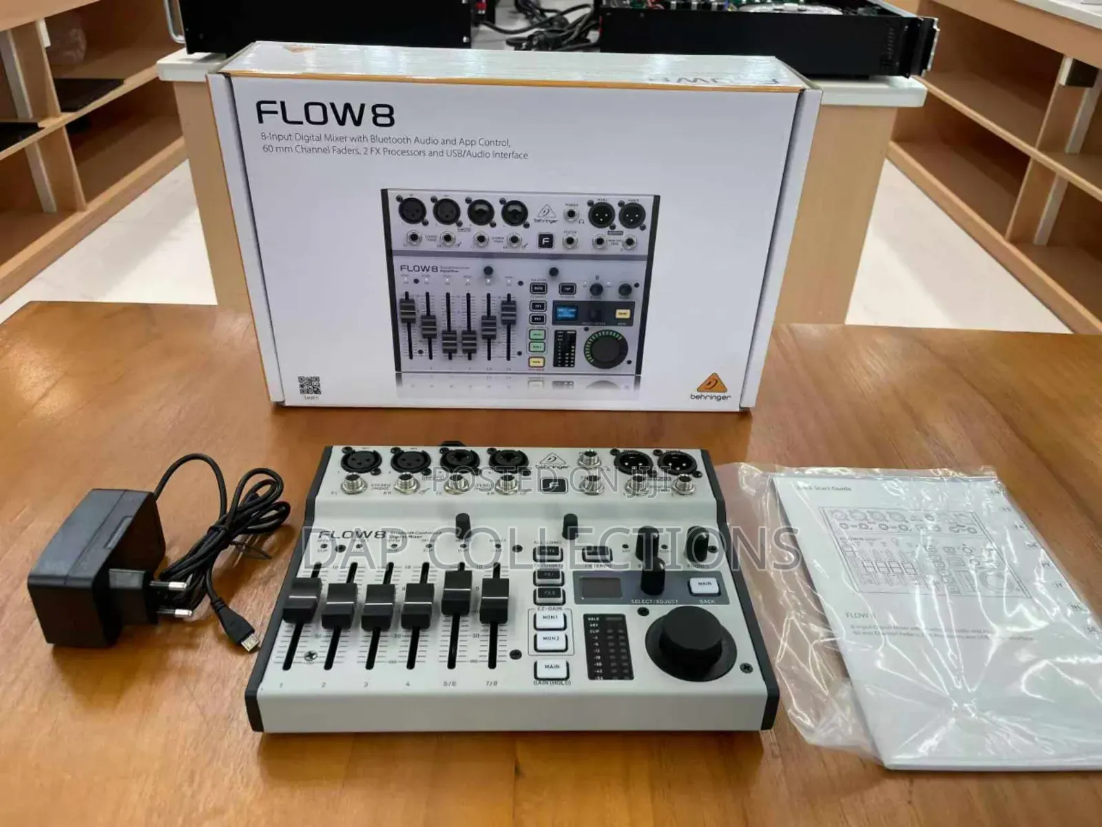 Quality Behringer Flow 8 8-Output Digital Mixer