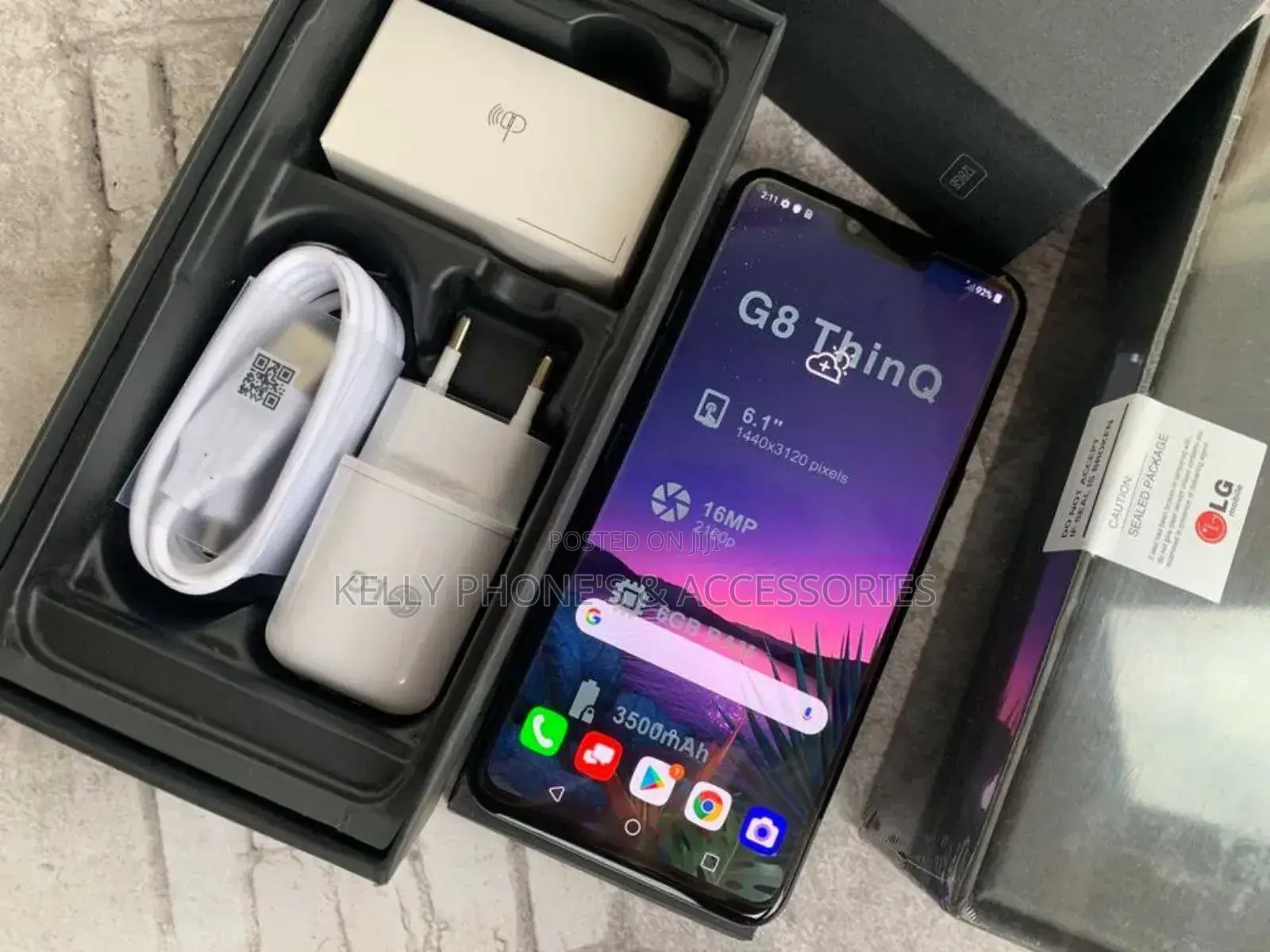 New LG G8X Thinq 128 GB Black