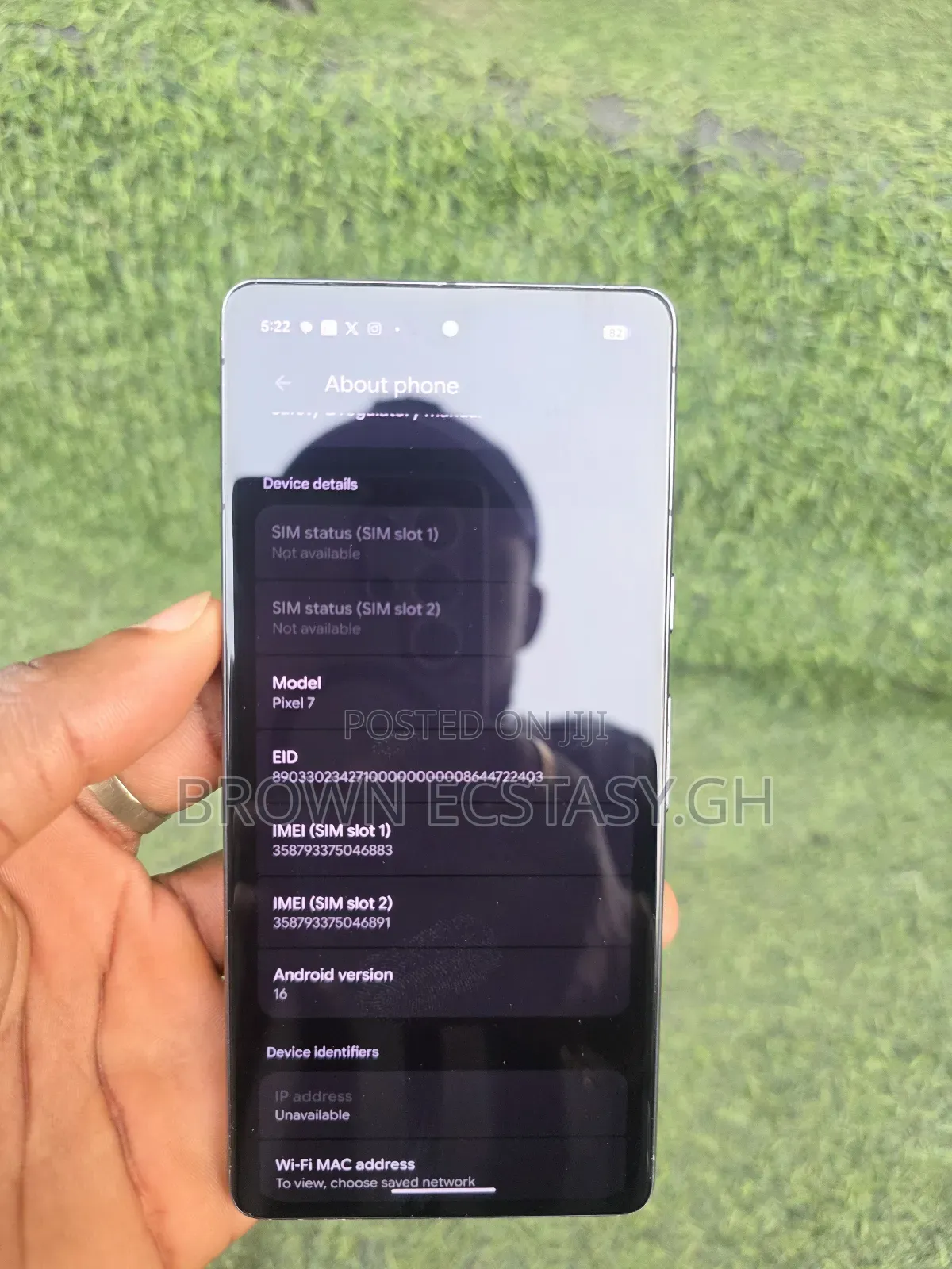 Google Pixel 7 128 GB Black
