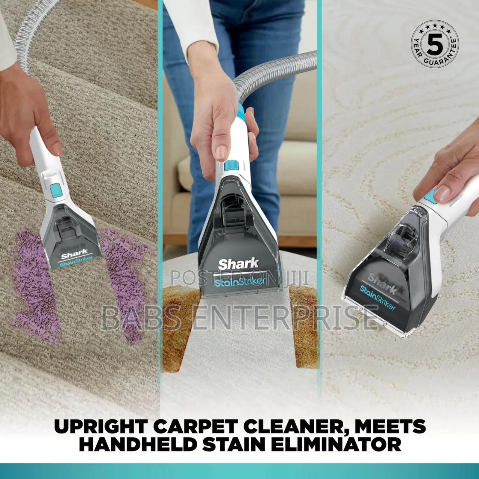 Shark Carpetxpert Deep Carpet Cleaner  Built-in Stainstriker Ex200uk