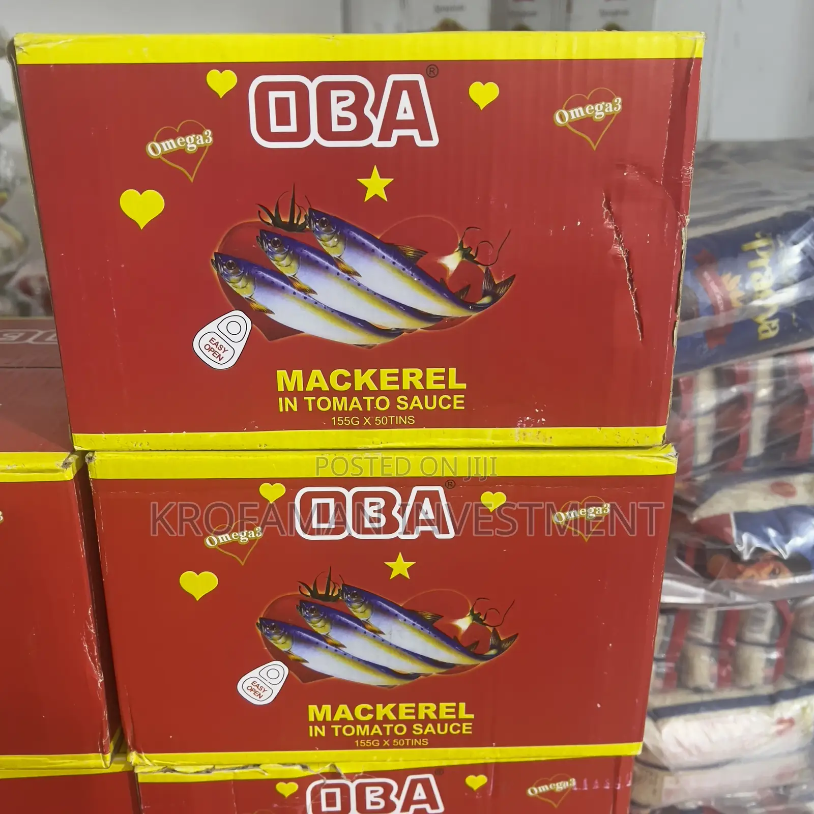 Oba Mackerel in Tomato Sauce 155g