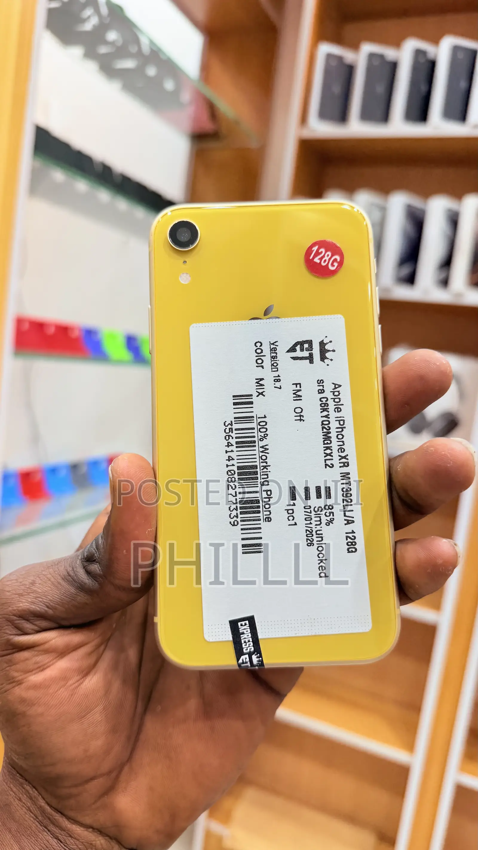 Apple iPhone XR 128 GB Yellow