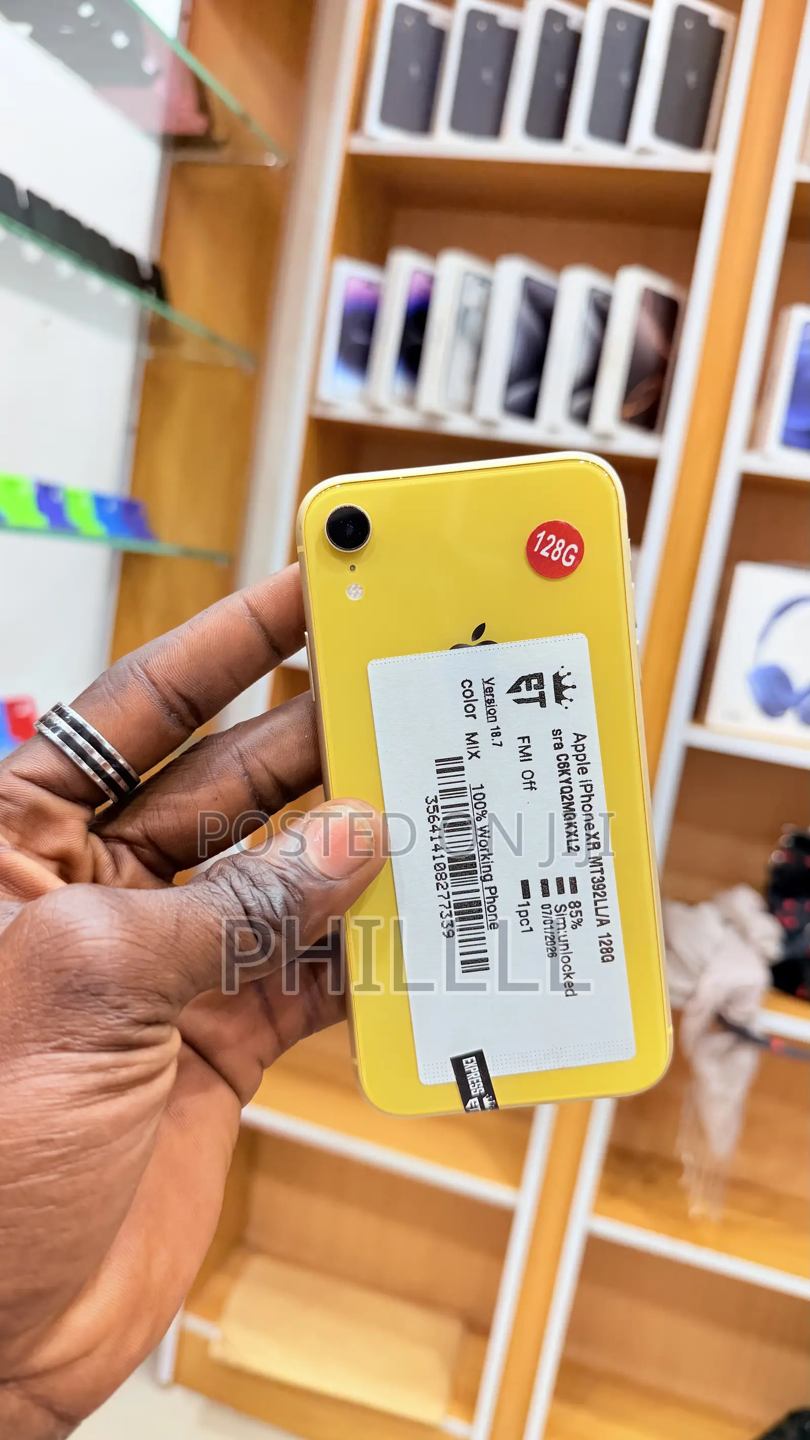 Apple iPhone XR 128 GB Yellow