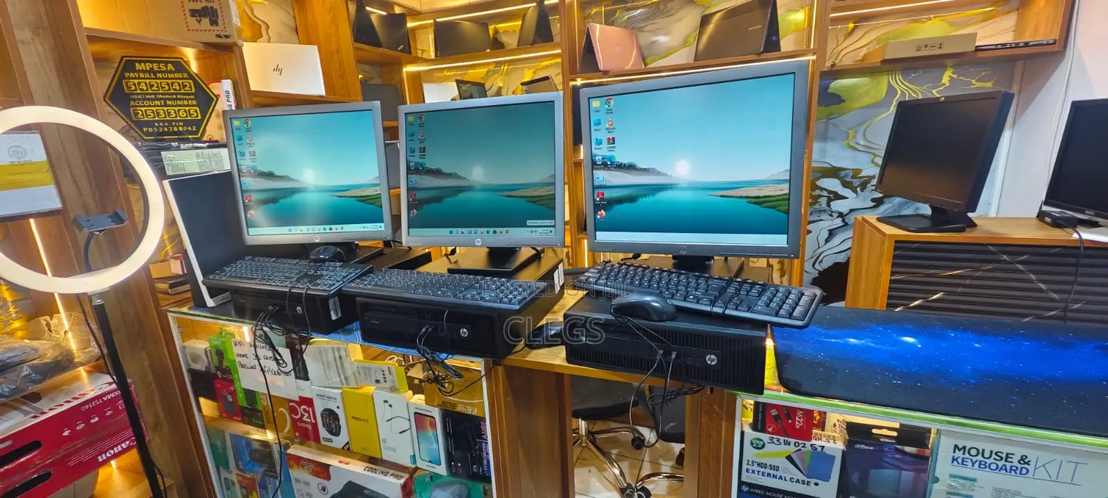Desktop Computer HP ProDesk 400 G4 4GB Intel Core i5 HDD 500GB