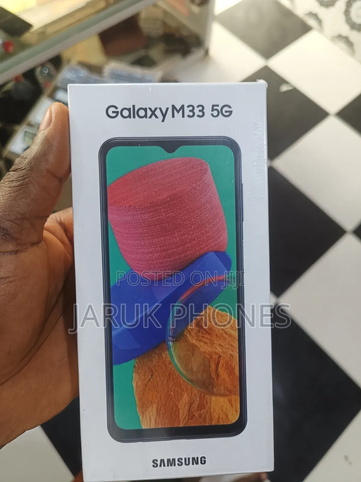 New Samsung Galaxy M33 5G 128 GB Blue