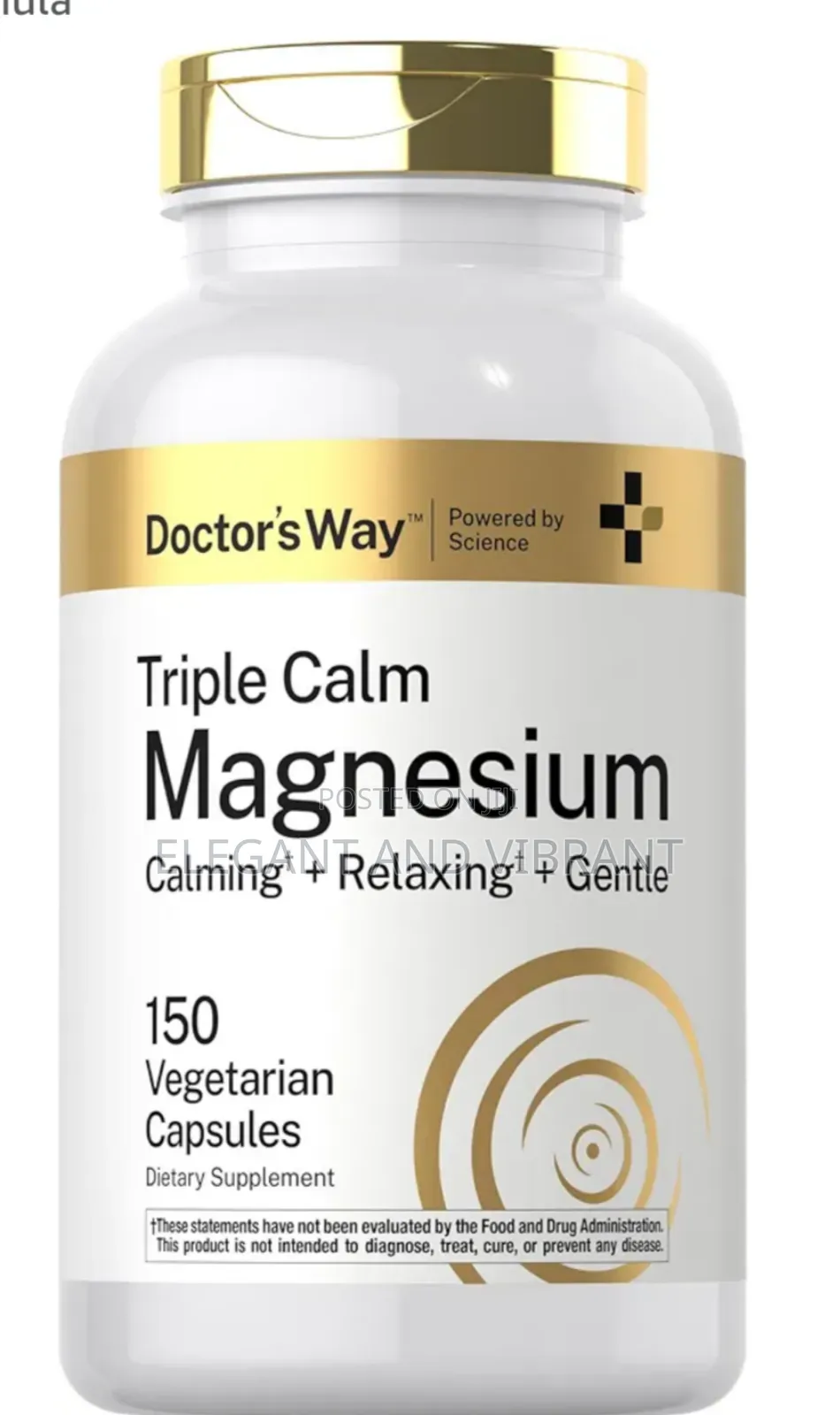 Triple Magnesium Complex | 150 Capsules |Citrate,Glycinate,&Malate Sup