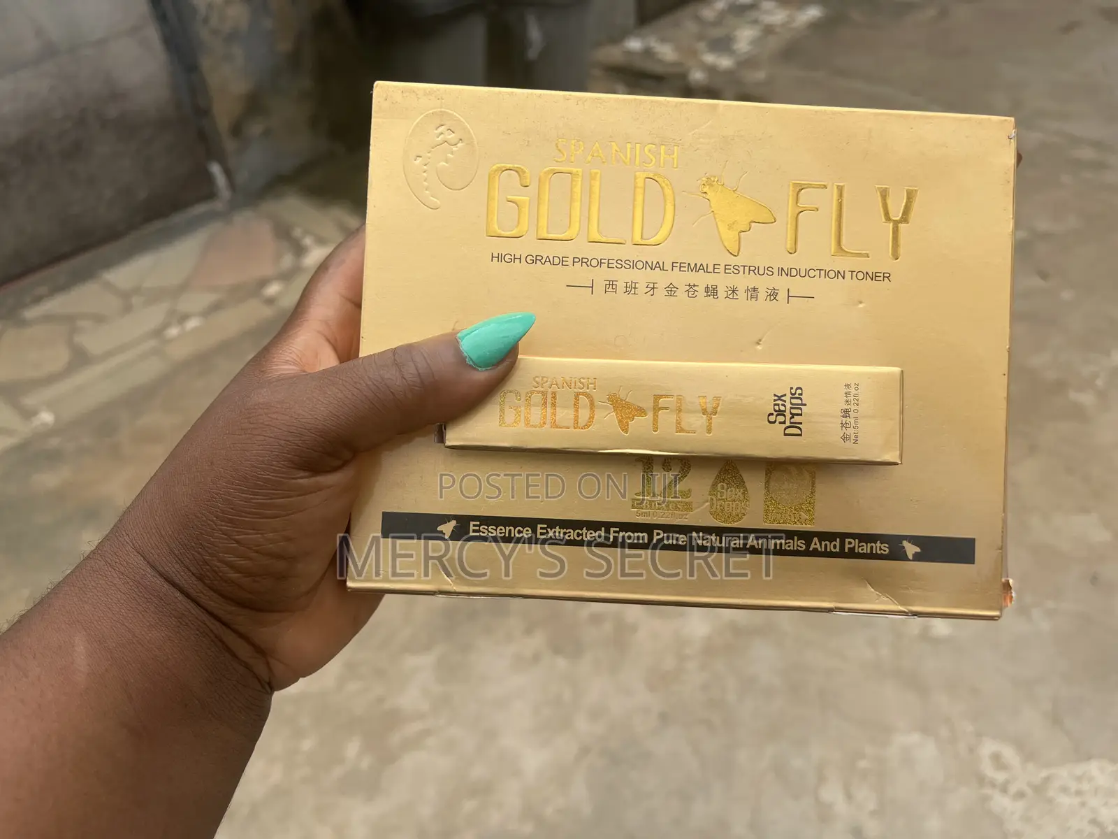 Spanish Gold Fly Watery