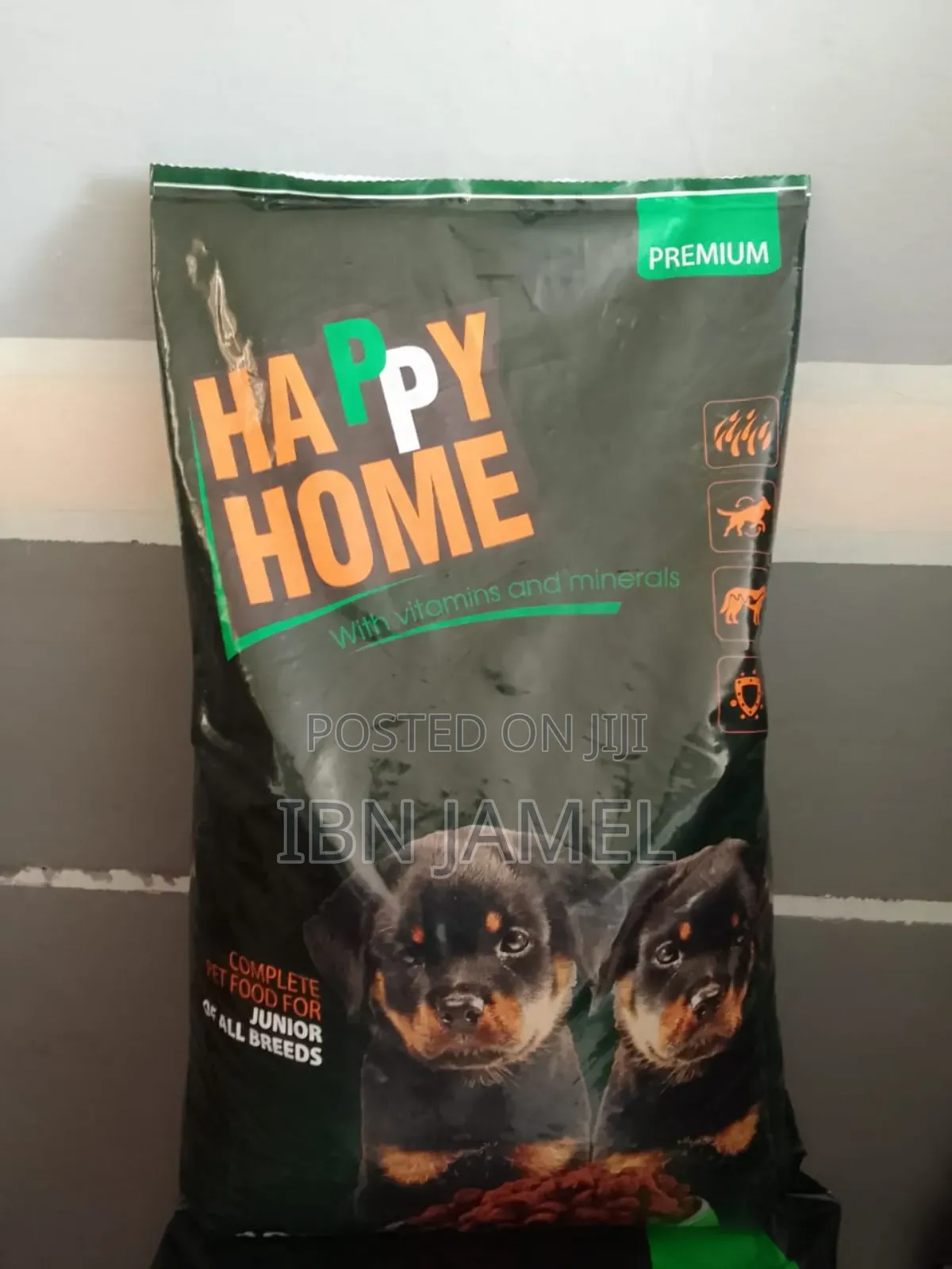 Happy Home Premium Puppy Food.