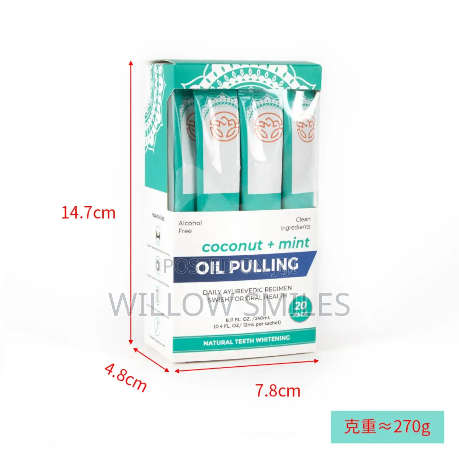Coconut Oil Pulling Mouthwash