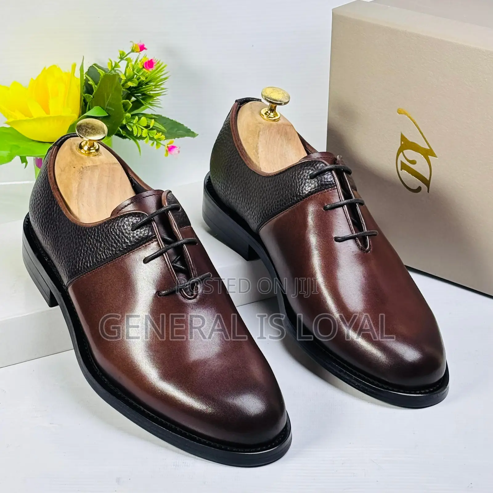 Dino Verratti Two Colors Of Brown Shoe