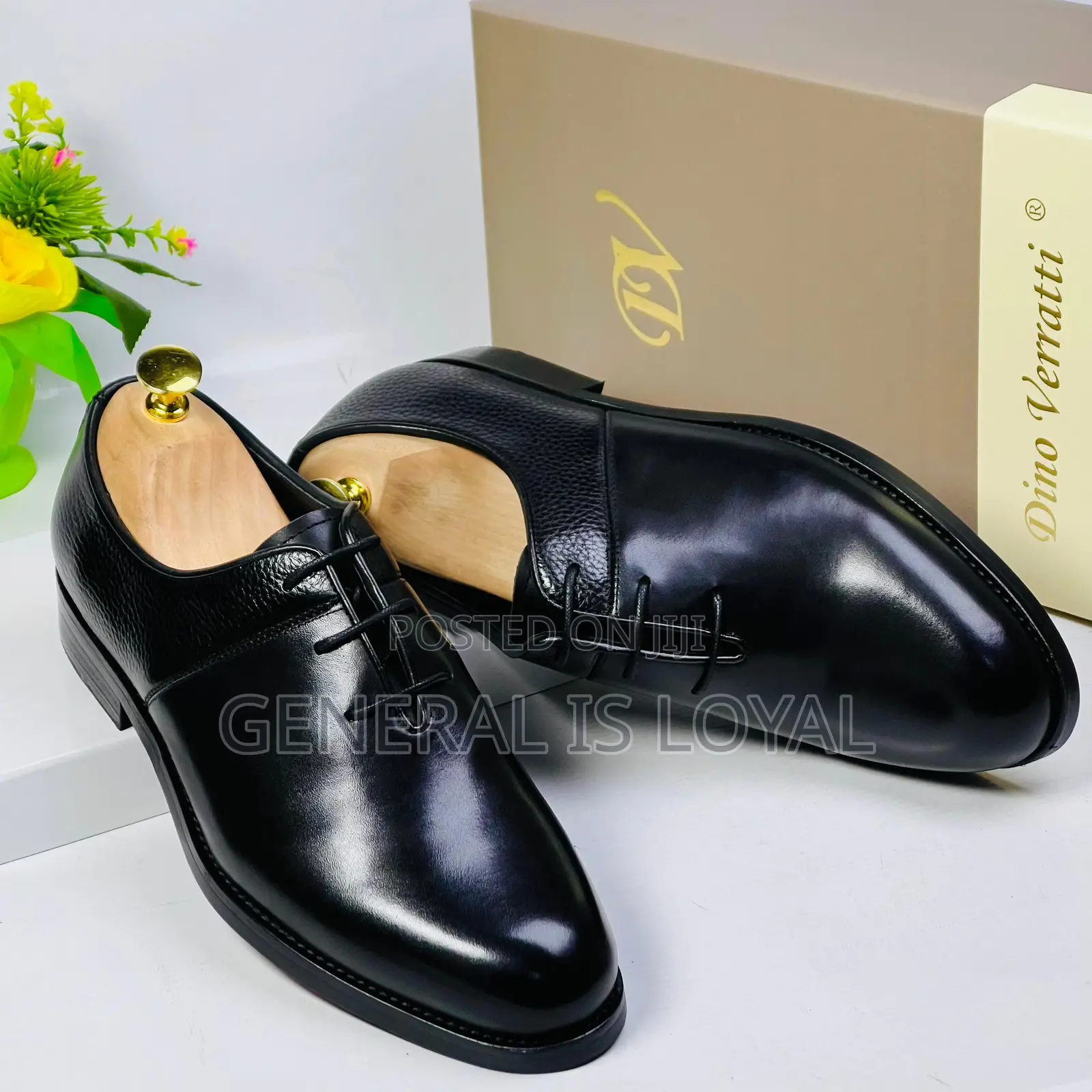 Dino Verratti Two Colors Of Black Shoe