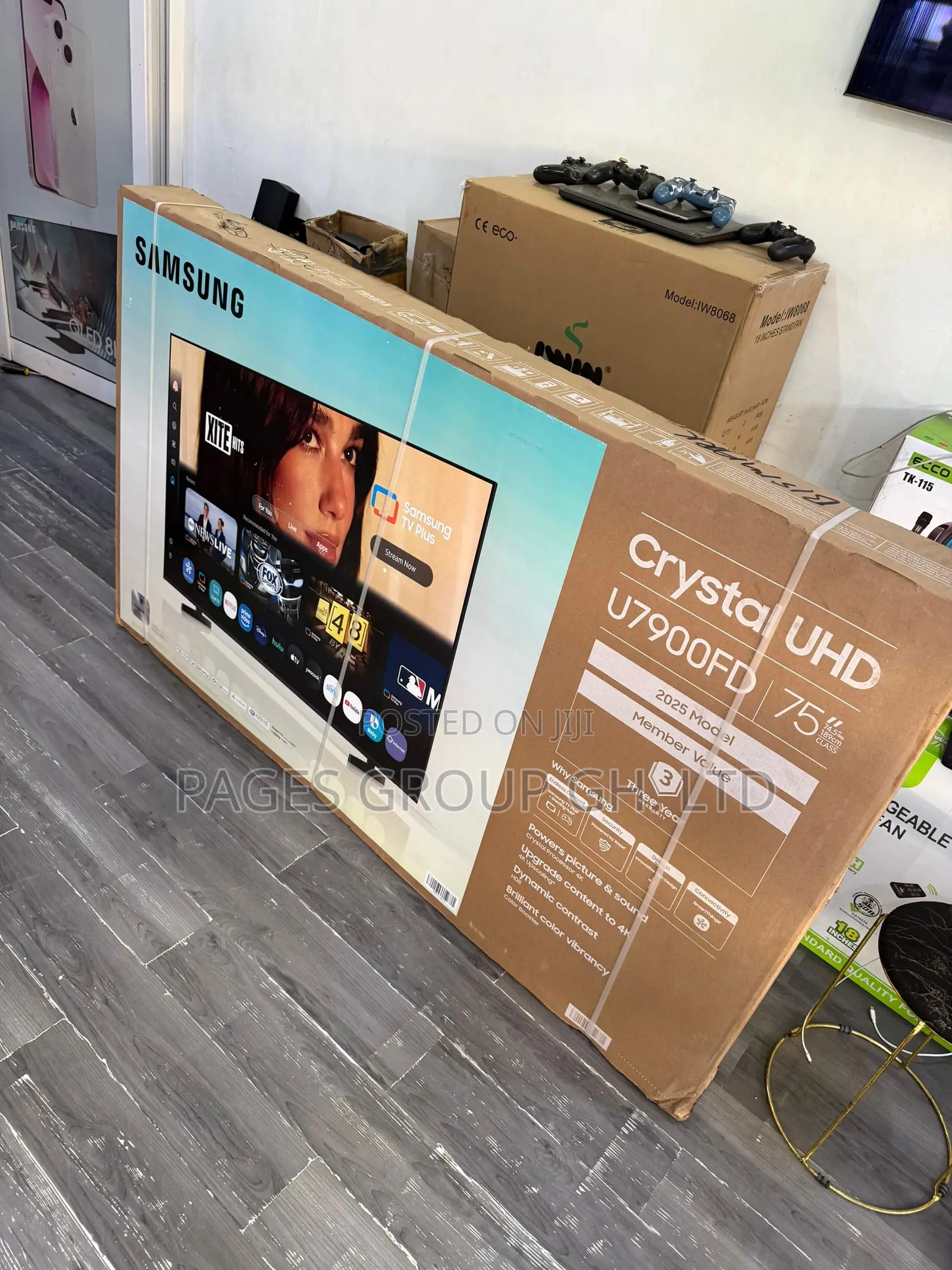 2025 Samsung Crystal Uhd U7900fd 75-Inch