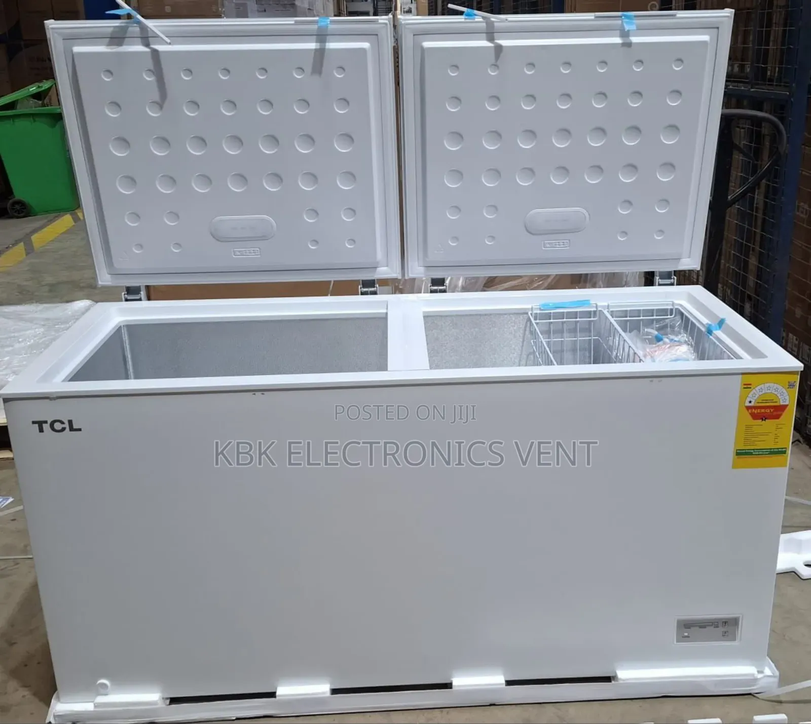 TCL 510liter Double Door Chest Freezer