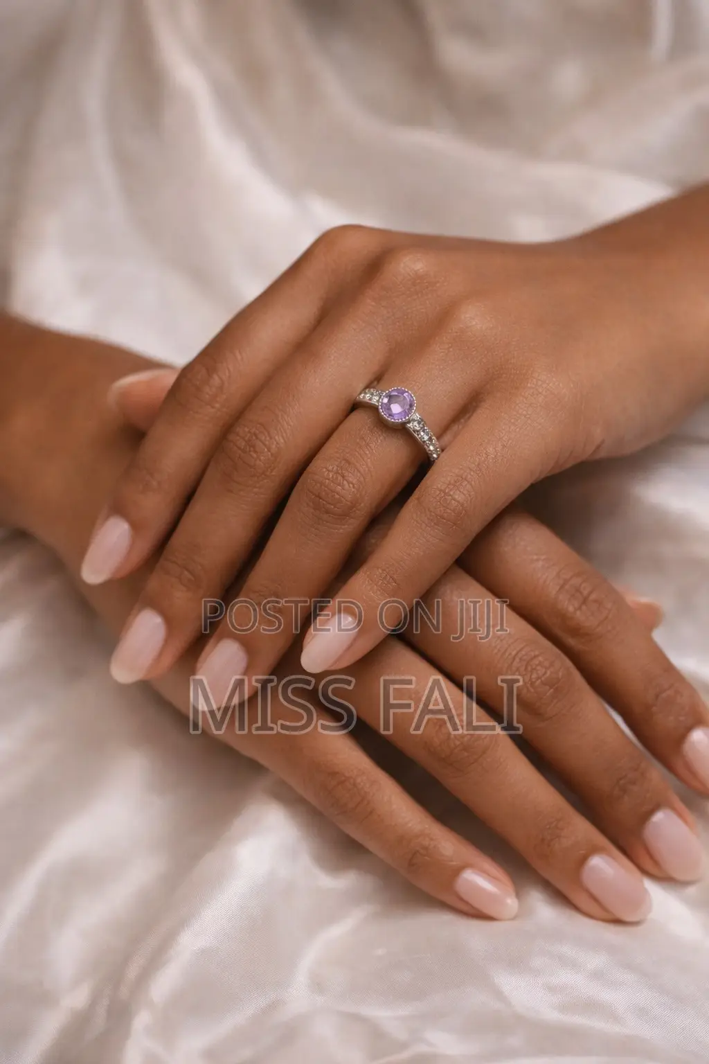 Rose Royale Promise Ring. Size 7-8