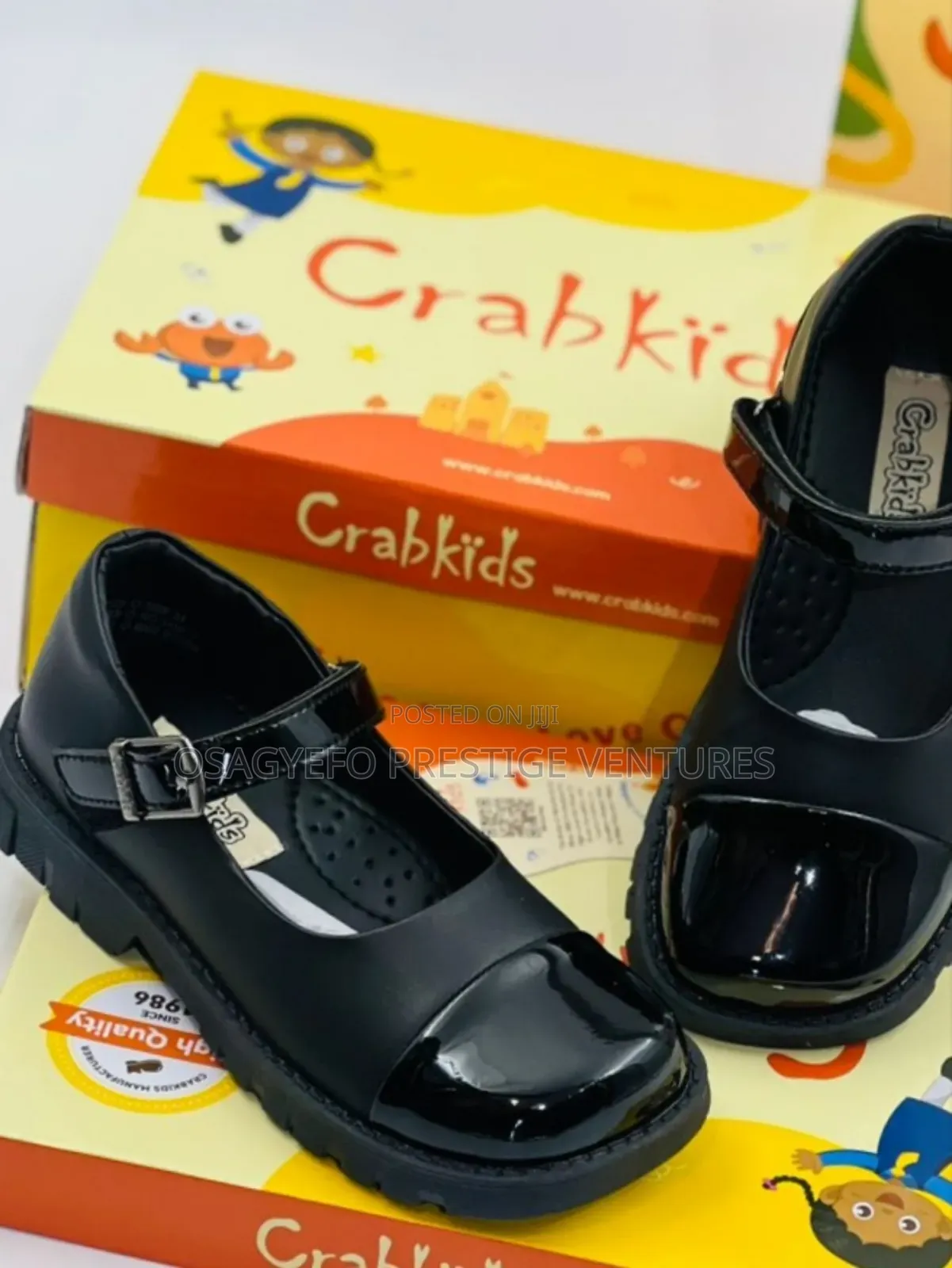 Beautiful Quality Kids Black Shoe, Girls