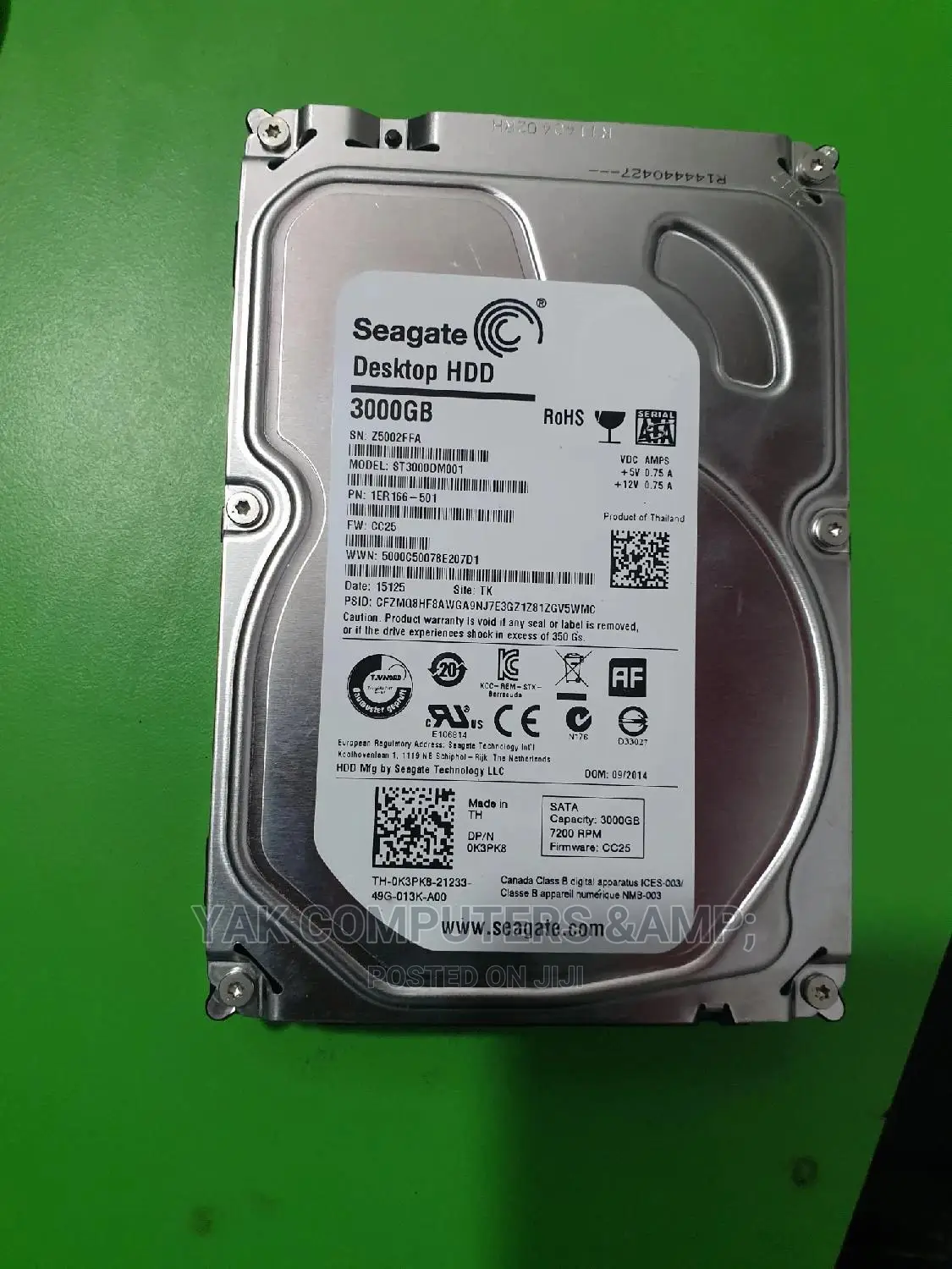 3tb Seagate Desktop Hdd Fresh