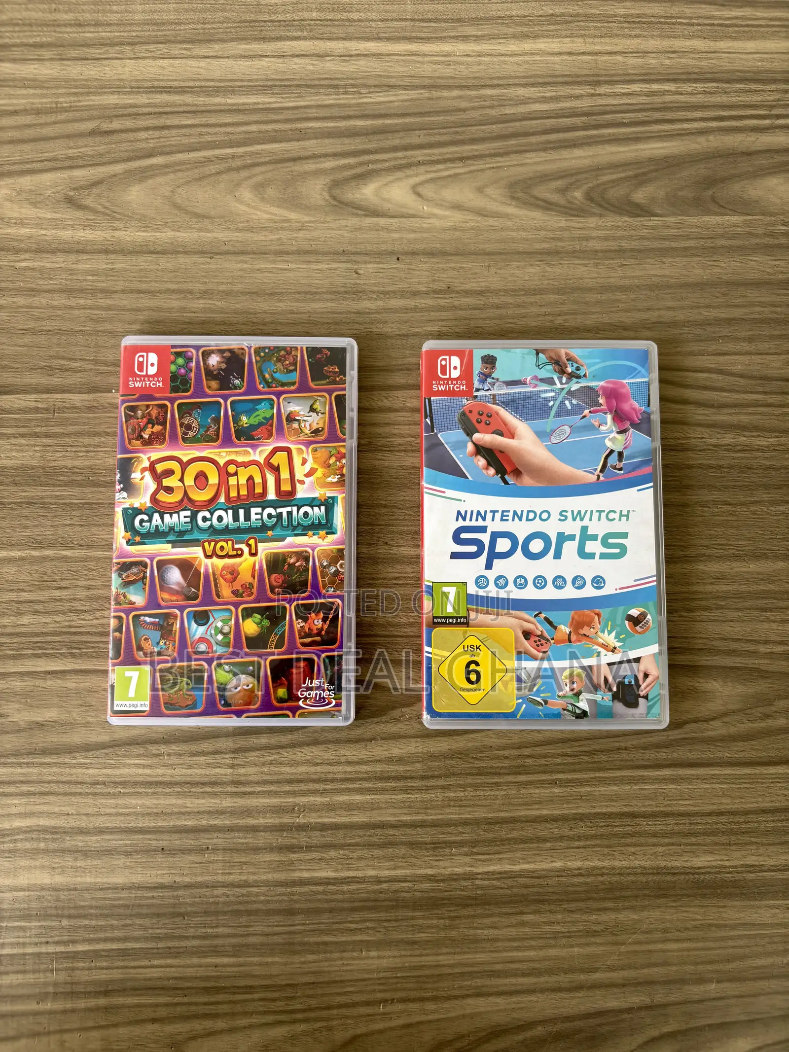 Nintendo Switch Sport and 30 in 1 Game Collection Cartridge Combo