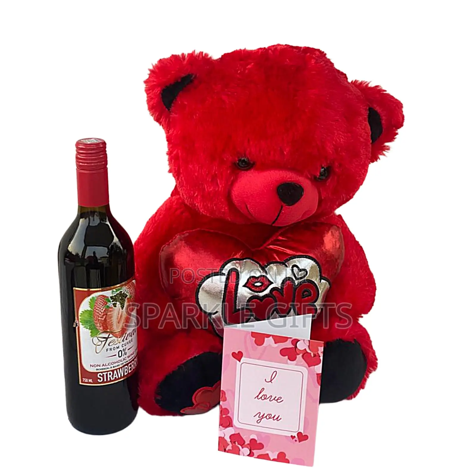 Perfect Teddy Near and Wine Gift to Mesmerize Your Love This Valentine