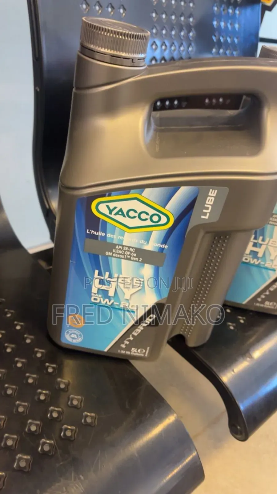 Yacco Engine Oil 0w20 High Performance Fully Synthetic