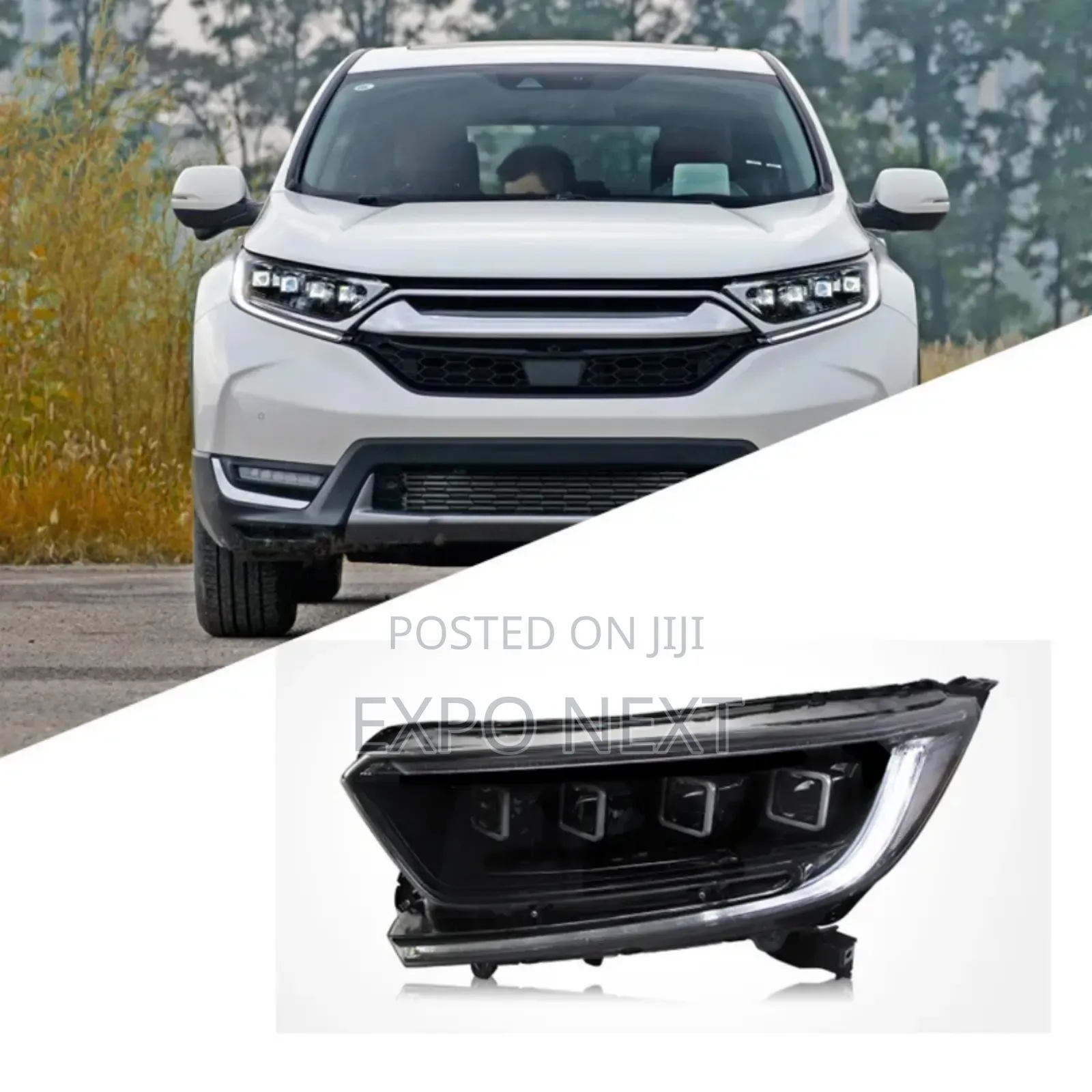 Headlight Assembly for Honda Cr-v 2017-2020 Led Left