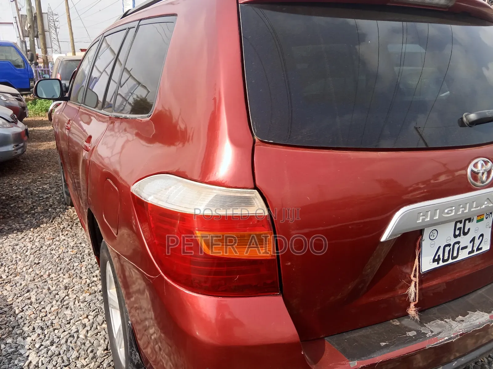 Toyota Highlander 2011 Orange